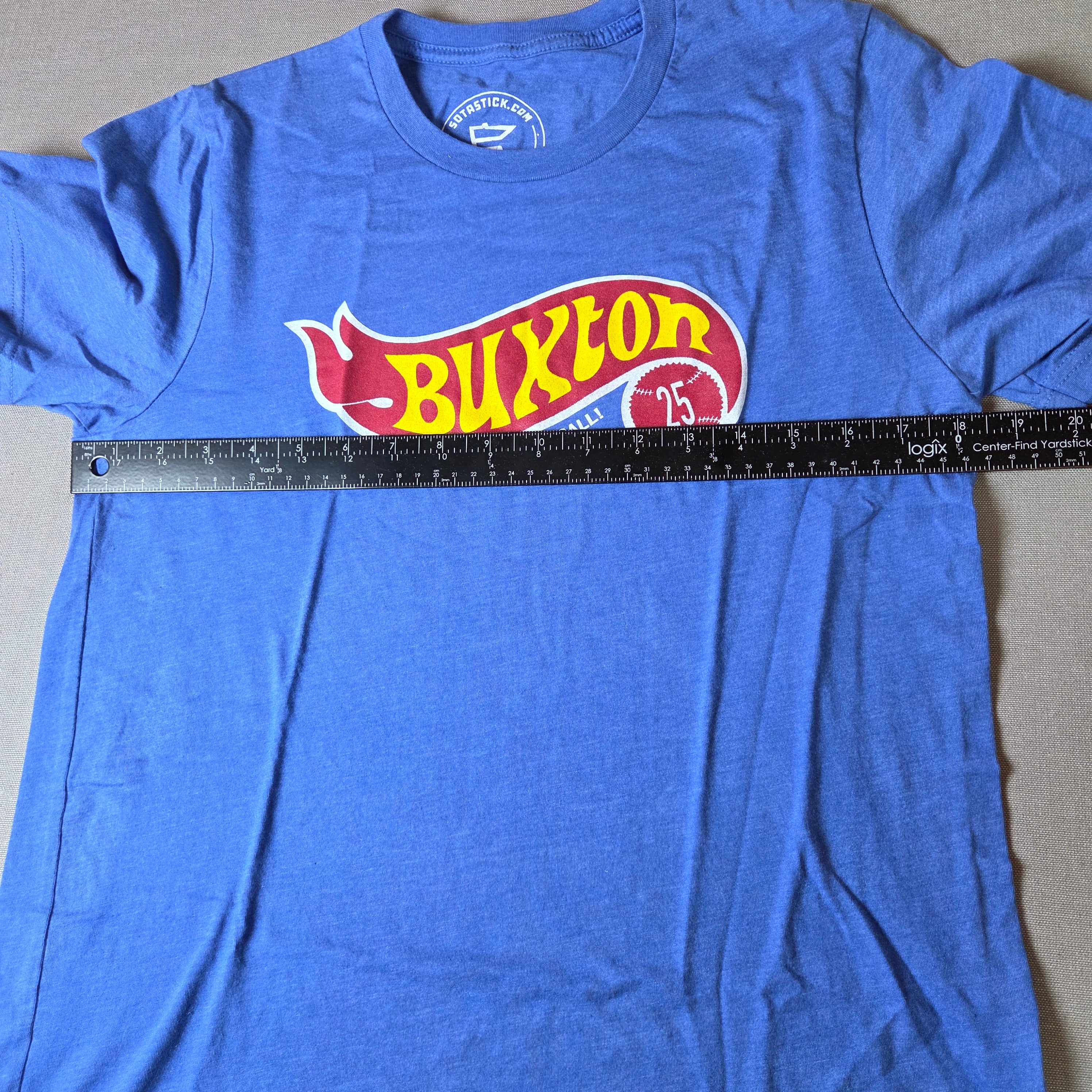 Byron Buxton Minnesota Twins SotaStick T Shirt M Baseball Fastest Man in MLB!