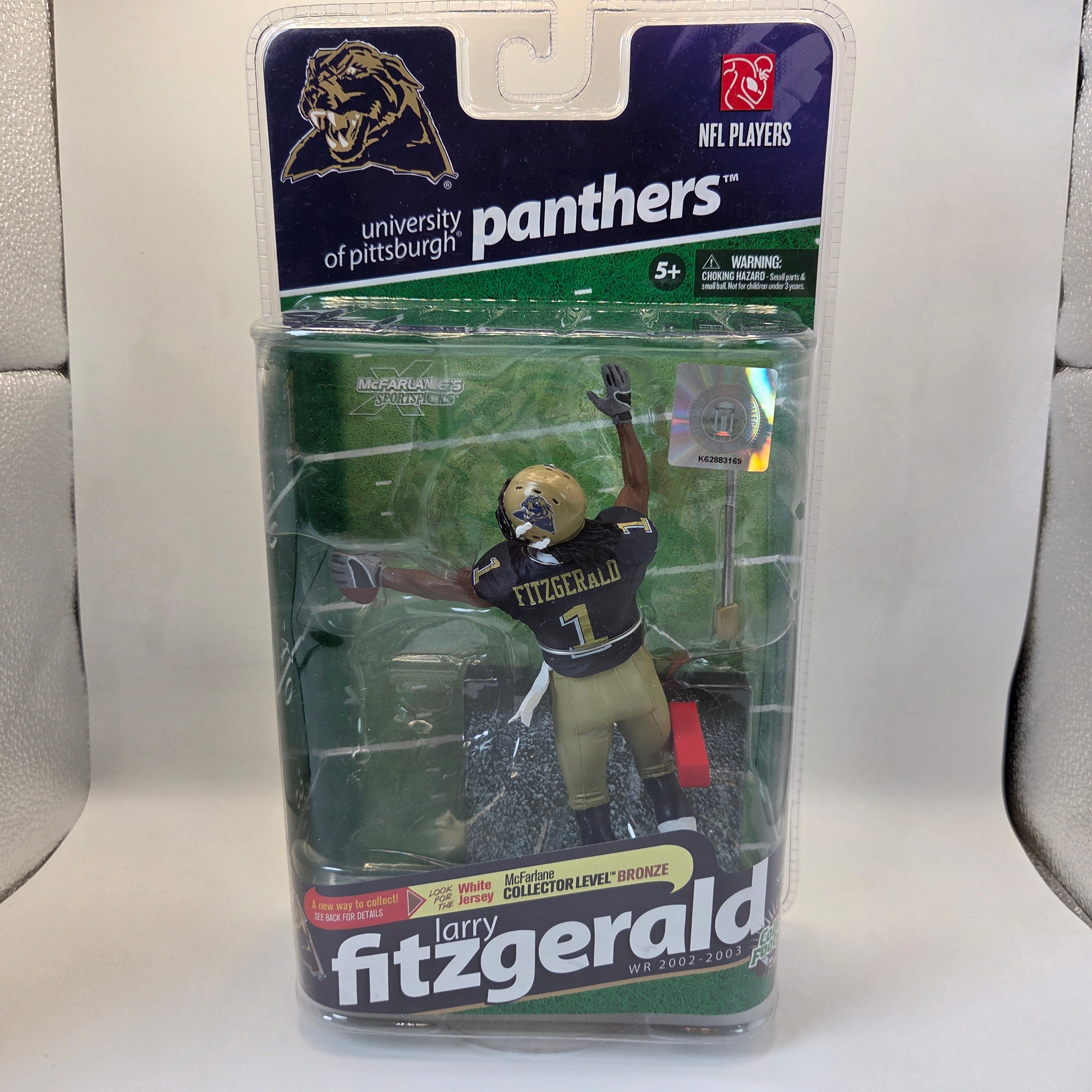 Larry Fitzgerald McFarlane Pitt Panthers College Football Series 2 Figure New