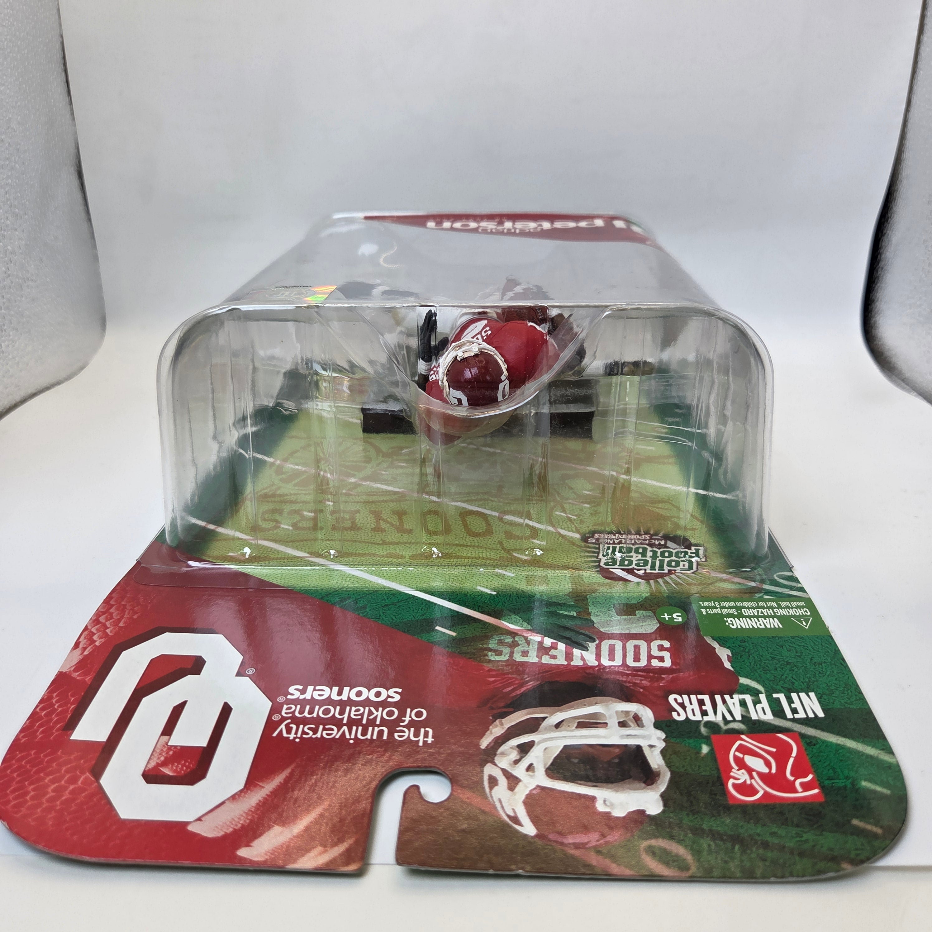 McFarlane Adrian Peterson Oklahoma Sooners 2009 College Football Figure NIP