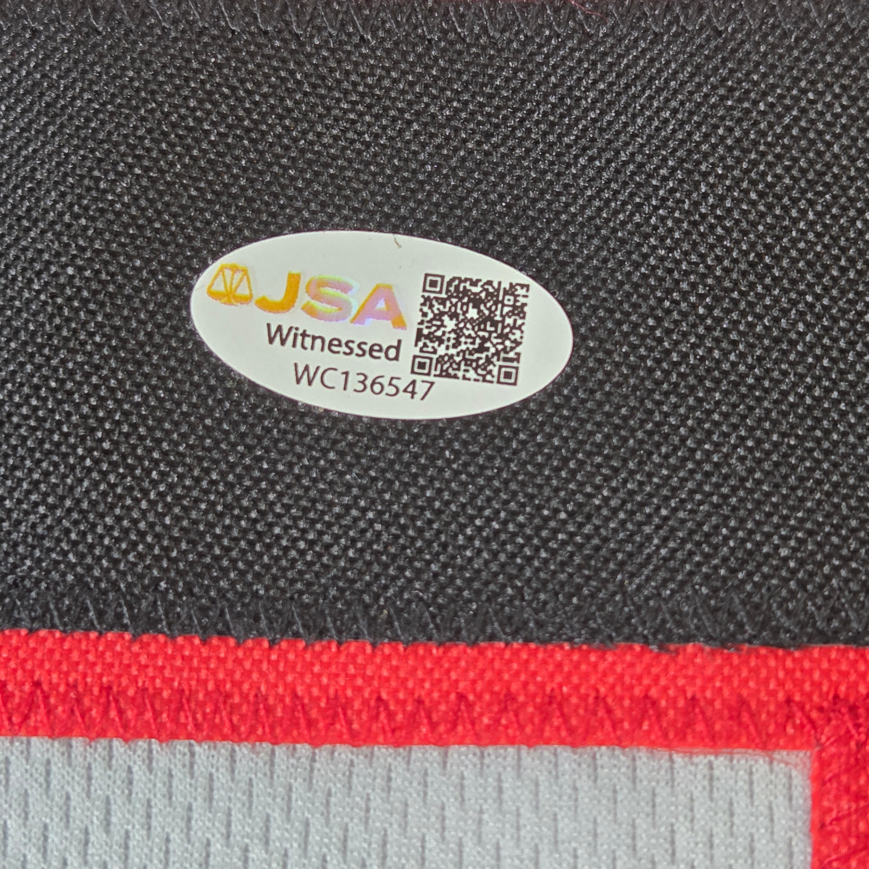 Chevy Chase Autographed Griswold Blackhawks Custom Hockey Jersey JSA Certified