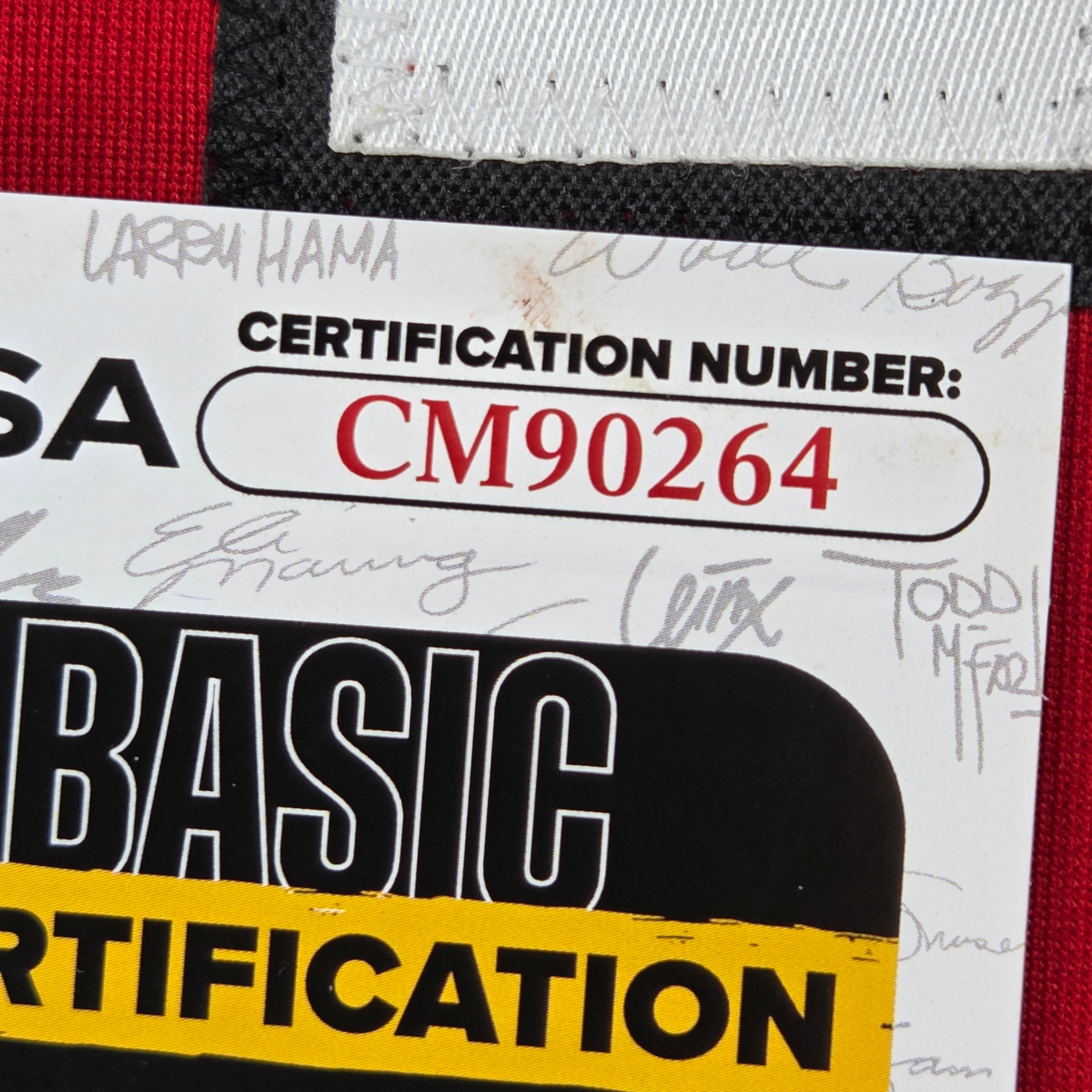 Sebastian Aho Signed Carolina Hurricanes XL Custom Hockey Jersey JSA COA