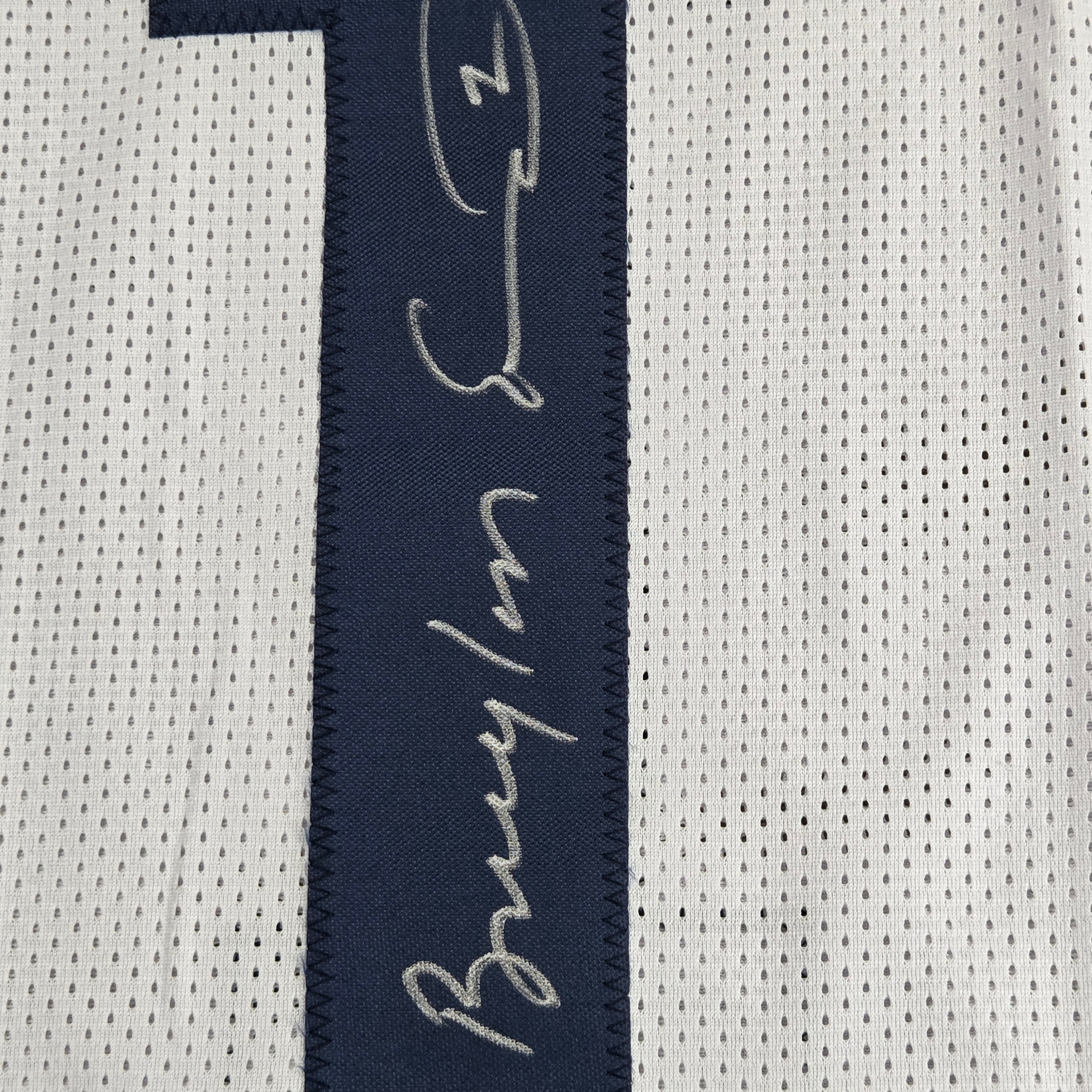Braylon Edwards Signed  Custom Michigan Wolverines #1 Jersey BAS Witness Auto