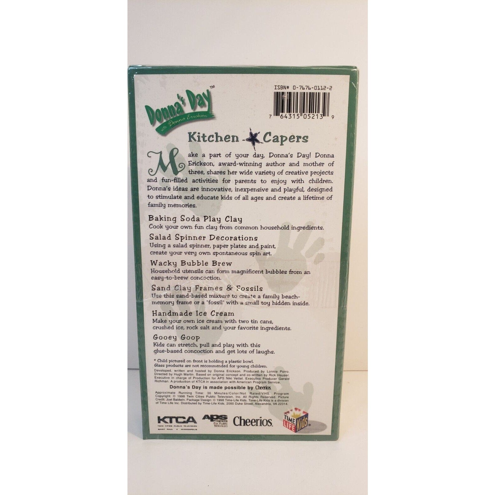 Donna's Day Kitchen Capers VHS New Sealed