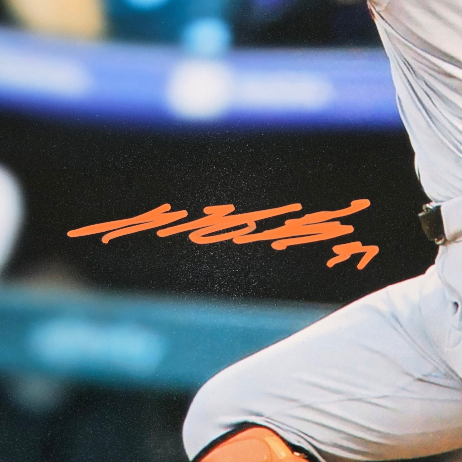 Jung Hoo Lee Signed 16x20 San Francisco Giants Photo BAS Witness COA Auto