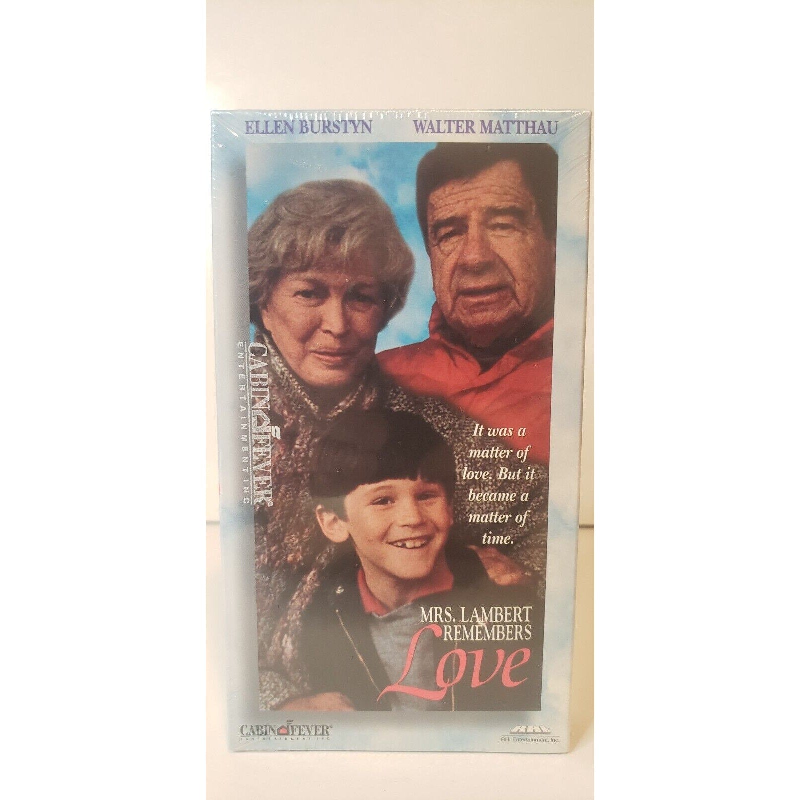 Mrs. Lambert Remembers Love VHS New Sealed Walter Matthau Ellen Burstyn
