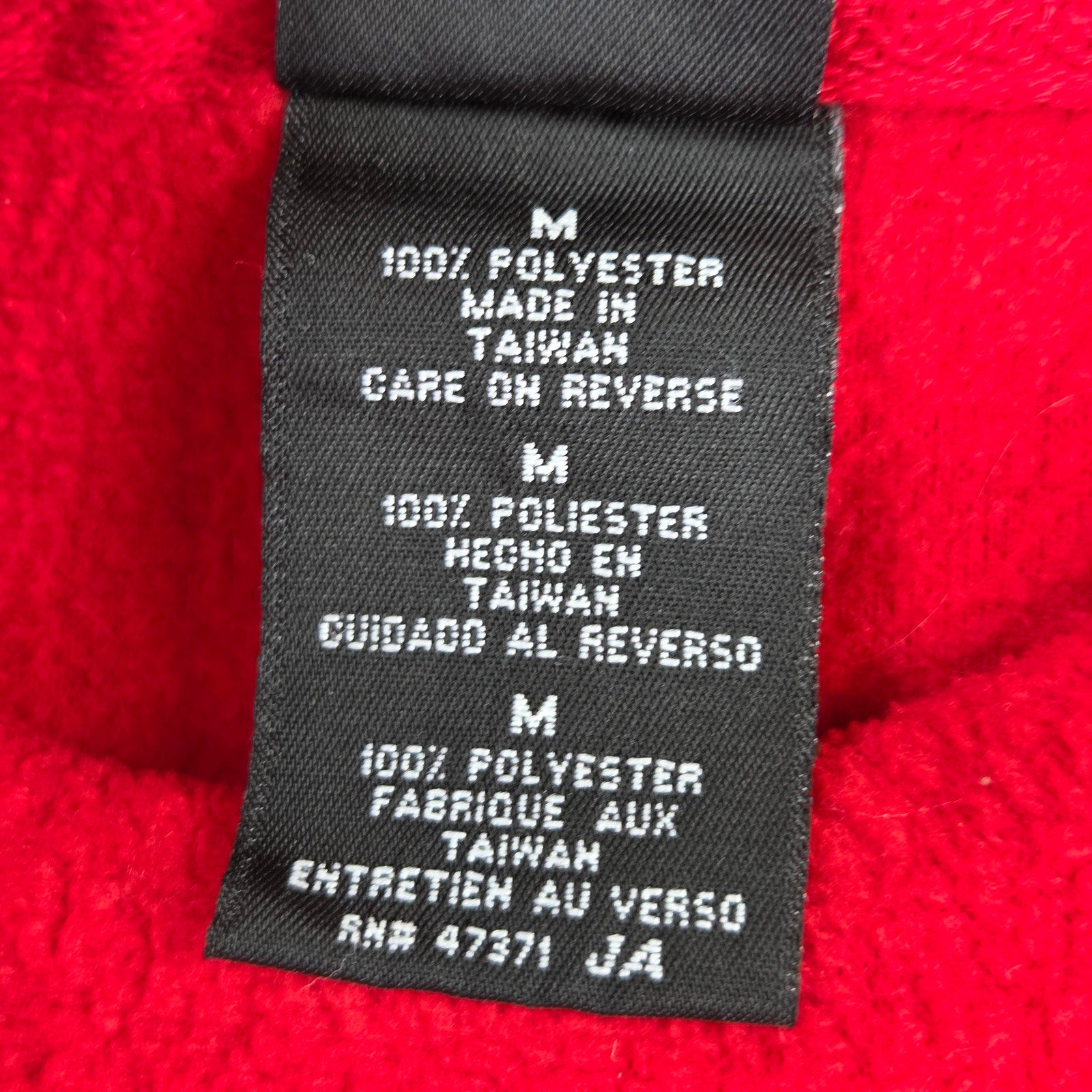 Starter Wisconsin Badgers Athletics Fleece Sweatshirt Men's M Red NCAA Pullover