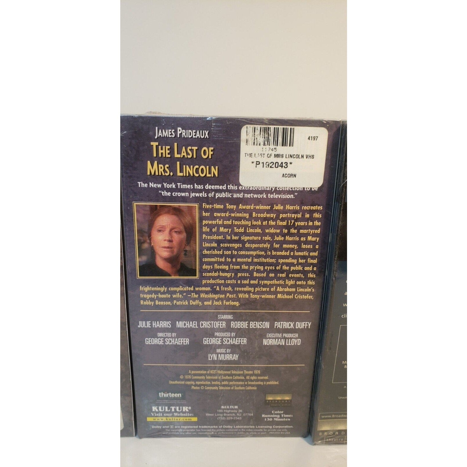 Broadway Theatre Archive VHS Lot 3 Sealed Scarecrow Gene Wilder + 2 More OOP