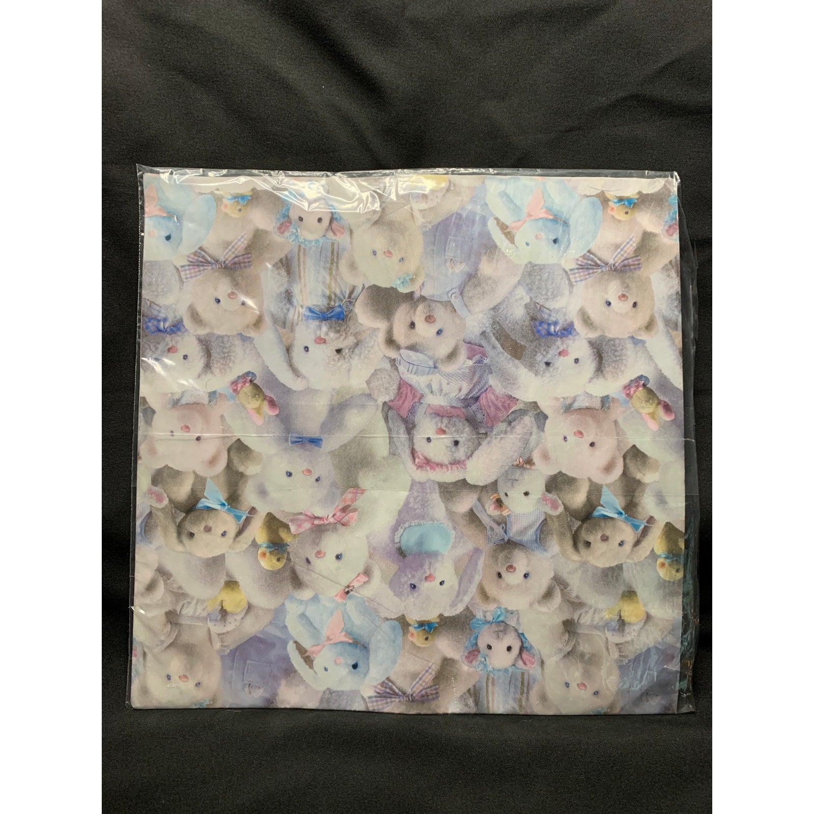 Vintage Baby Shower Gift Wrap Lot 3 Full Sheets Hallmark American Greetings