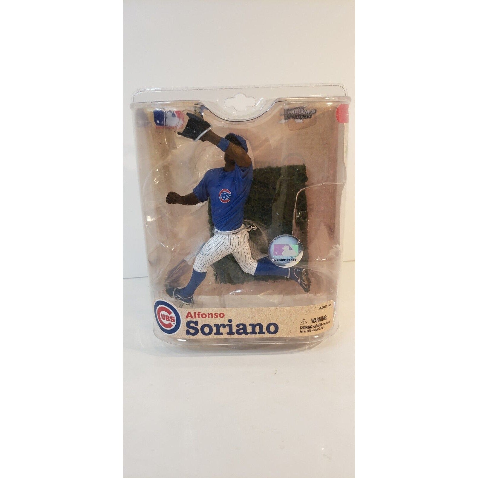 Alfonso Soriano McFarlane Action Figure Chicago Cubs MLB Series 21 2008 New