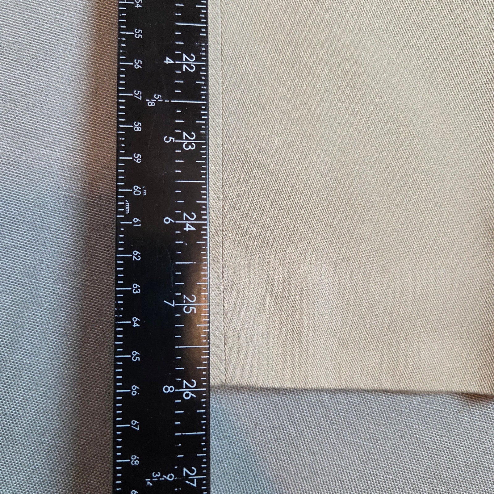 Knightsbridge Menswear Slacks Men’s 37x26 Khaki USA Cotton Blend 38x30