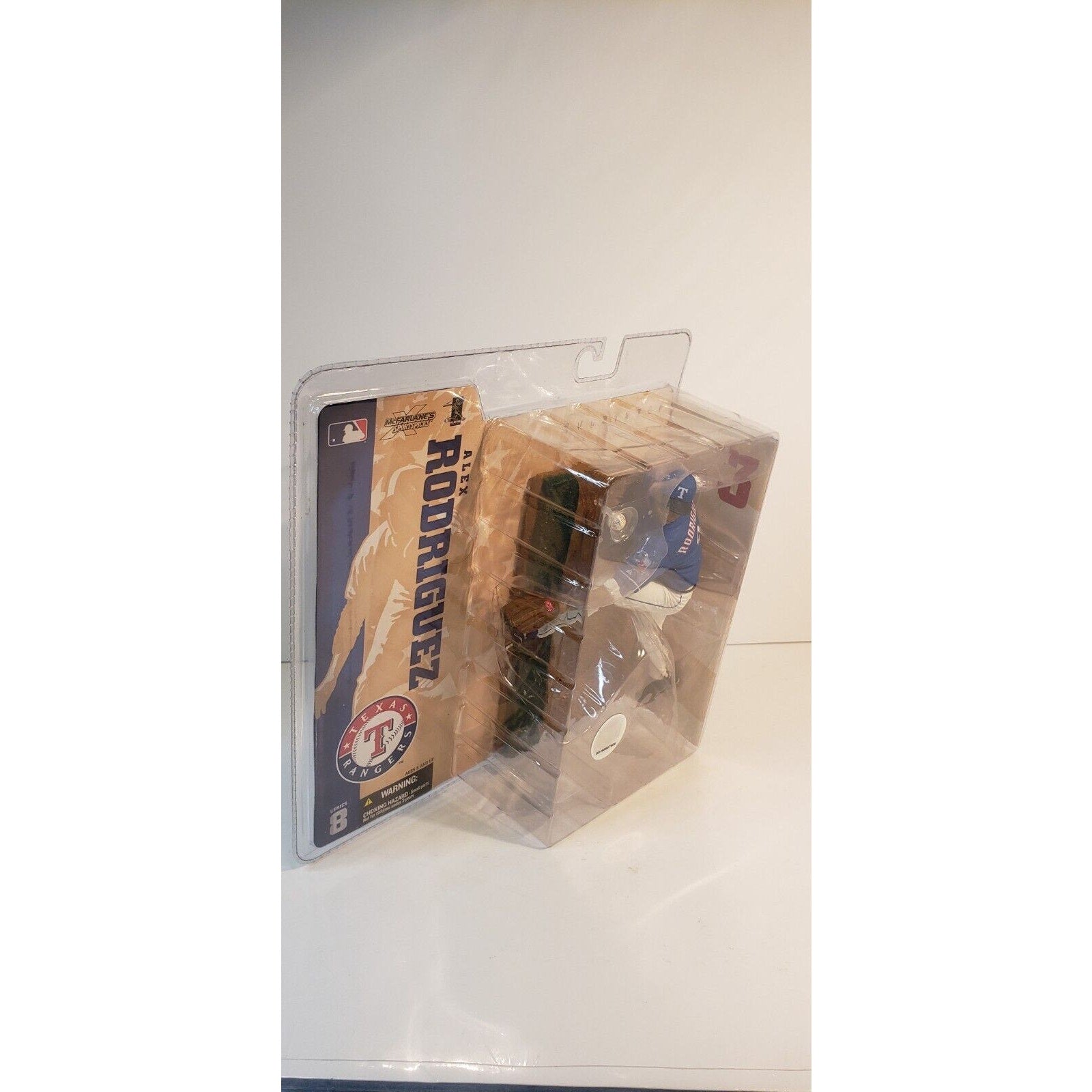 Alex Rodriguez McFarlane Series 8 2004 Texas Rangers Blue Uniform NEW