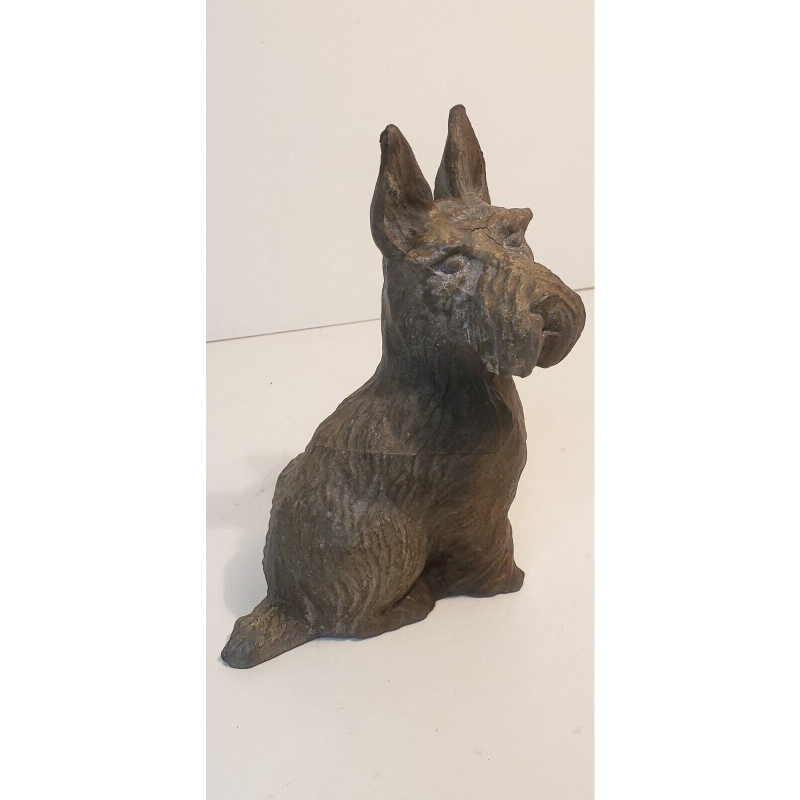 Vintage 5.5" Die-Cast Metal Scottie Terrier Dog Figurine – Heavyweight