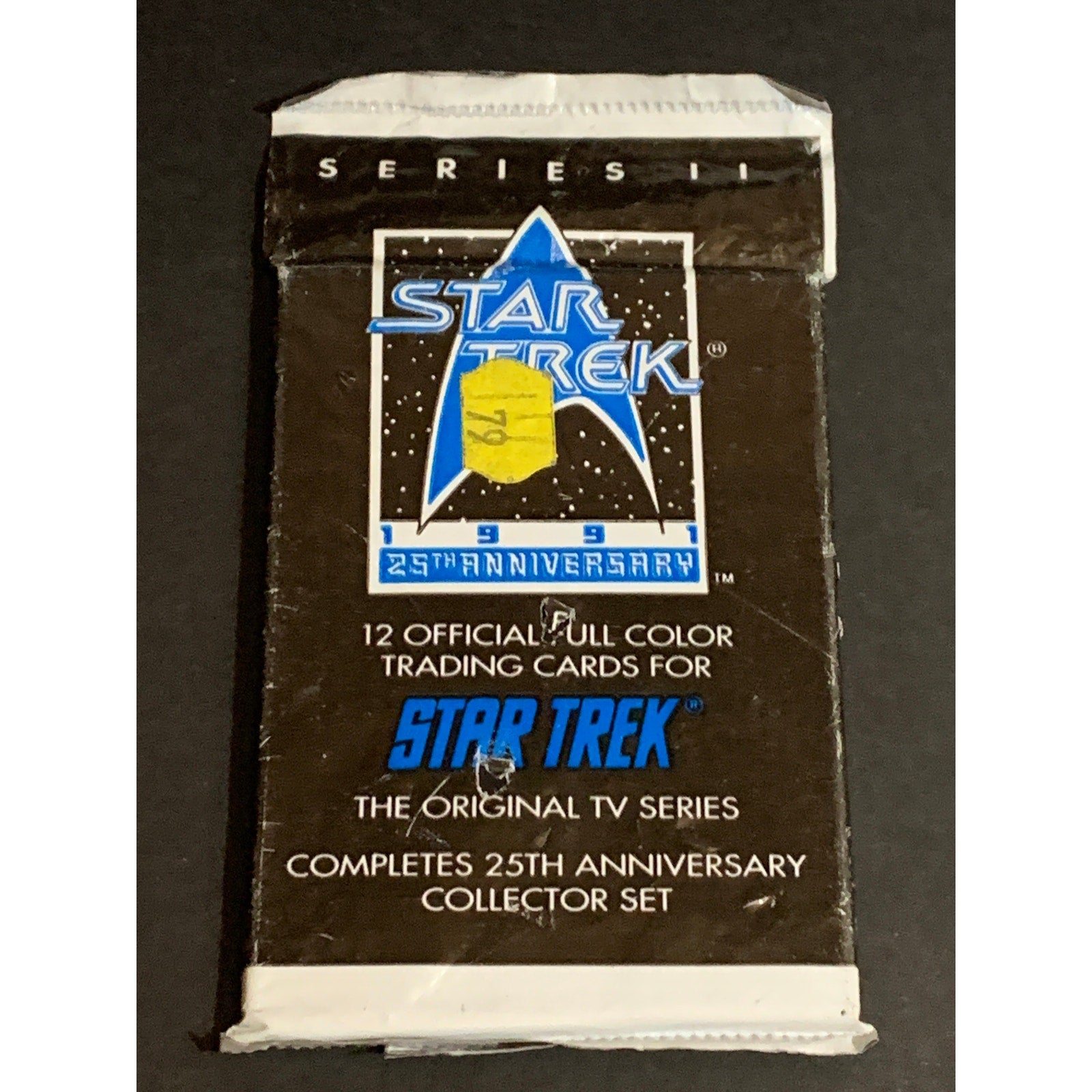 1991 Impel Star Trek 25th Anniversary Series II Trading Card Pack