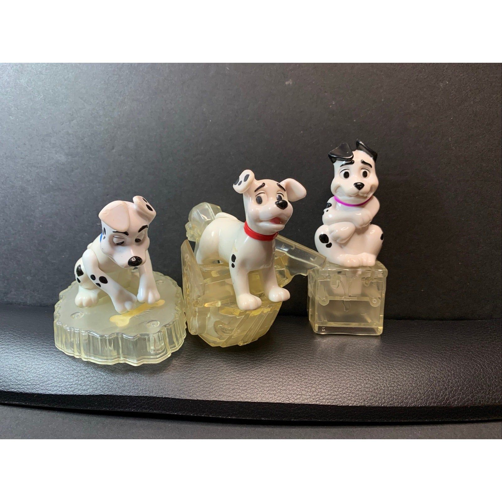 2000 Disney 102 Dalmatians McDonald's Happy Meal Dogs on Ice Set of 3