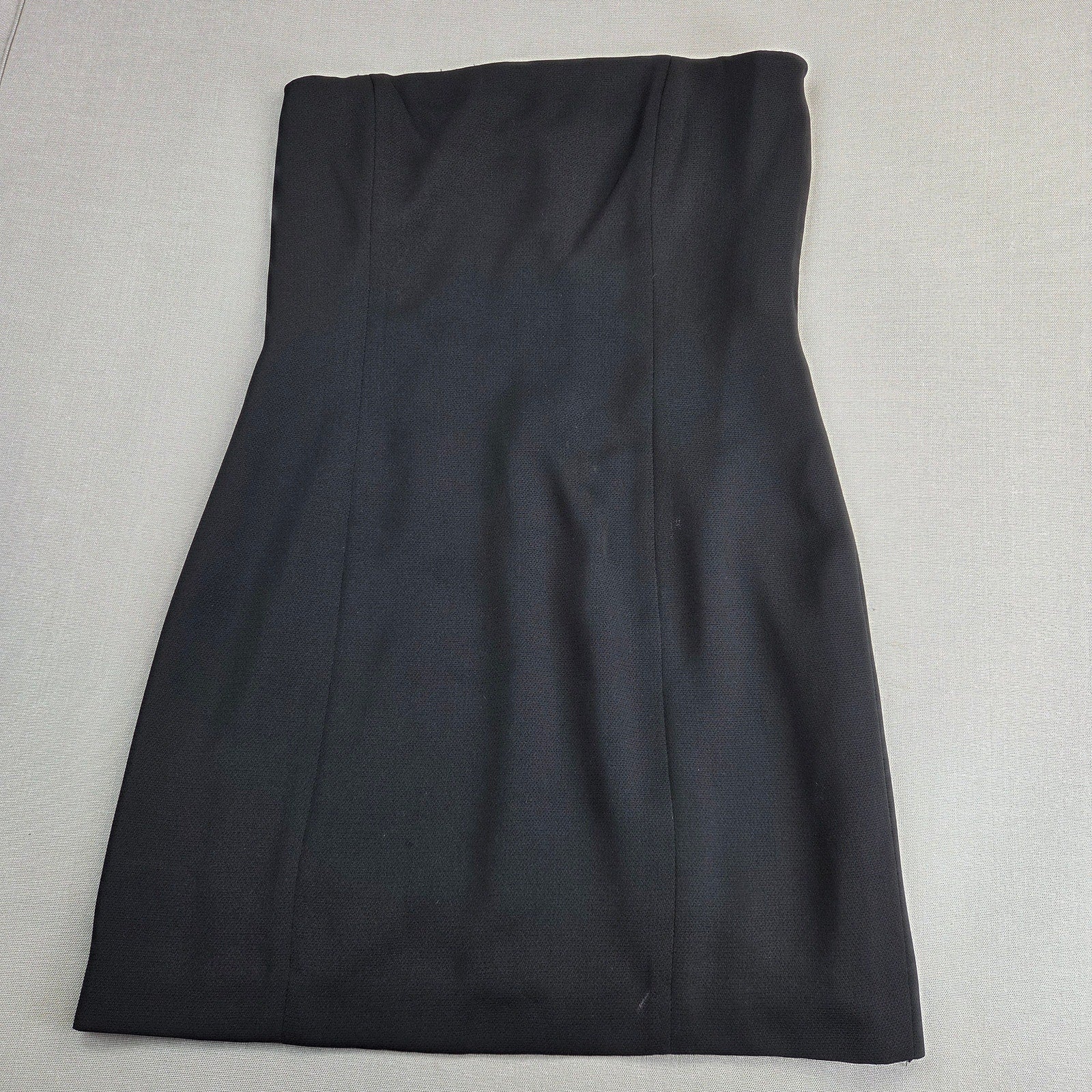 Hugo Buscati Collection Strapless Sheath Little Black Dress USA Womens 10