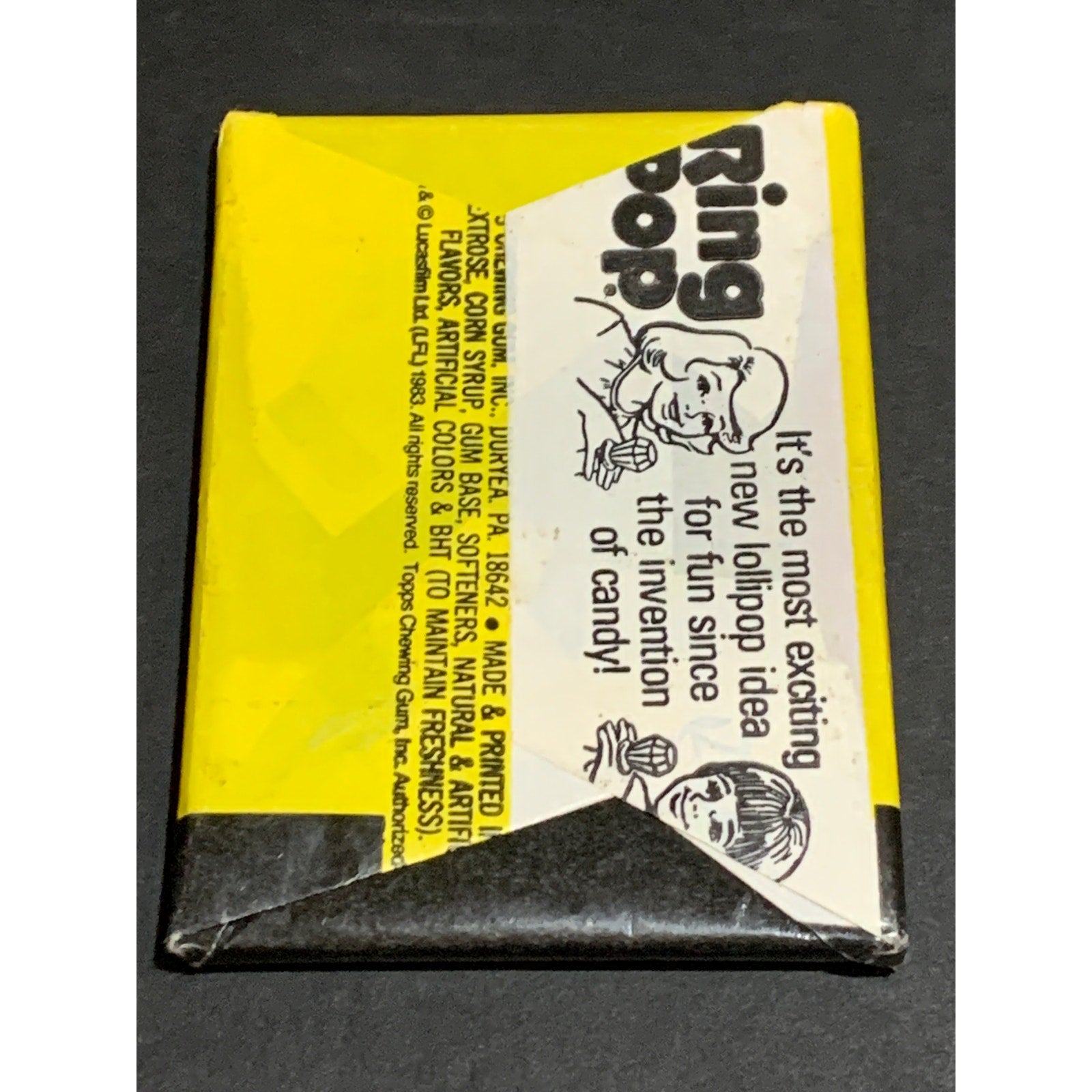 1983 Topps Star Wars Return of the Jedi Trading Card Pack Sealed