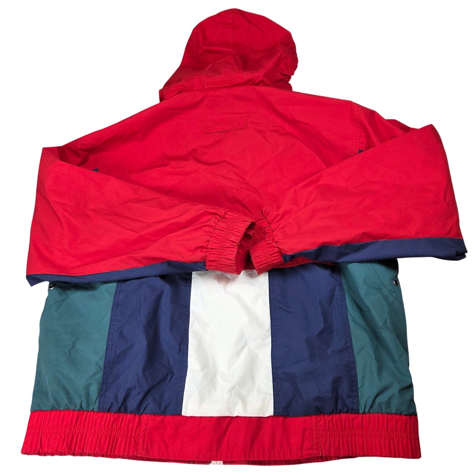 London Fog FOG Vintage Sailing Jacket Windbreaker Hooded Korea Mens M