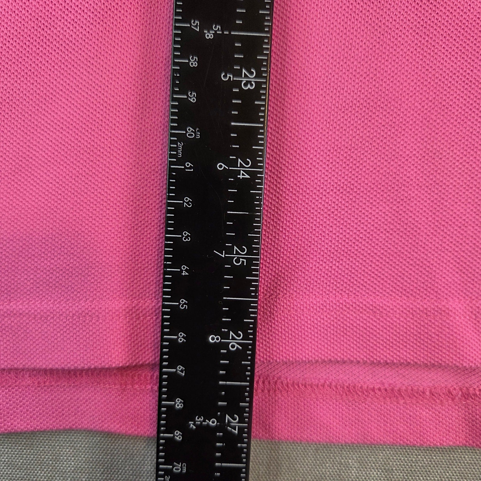 Ralph Lauren Sport Polo Shirt XL Pink Cotton Short Sleeve Made in Macau