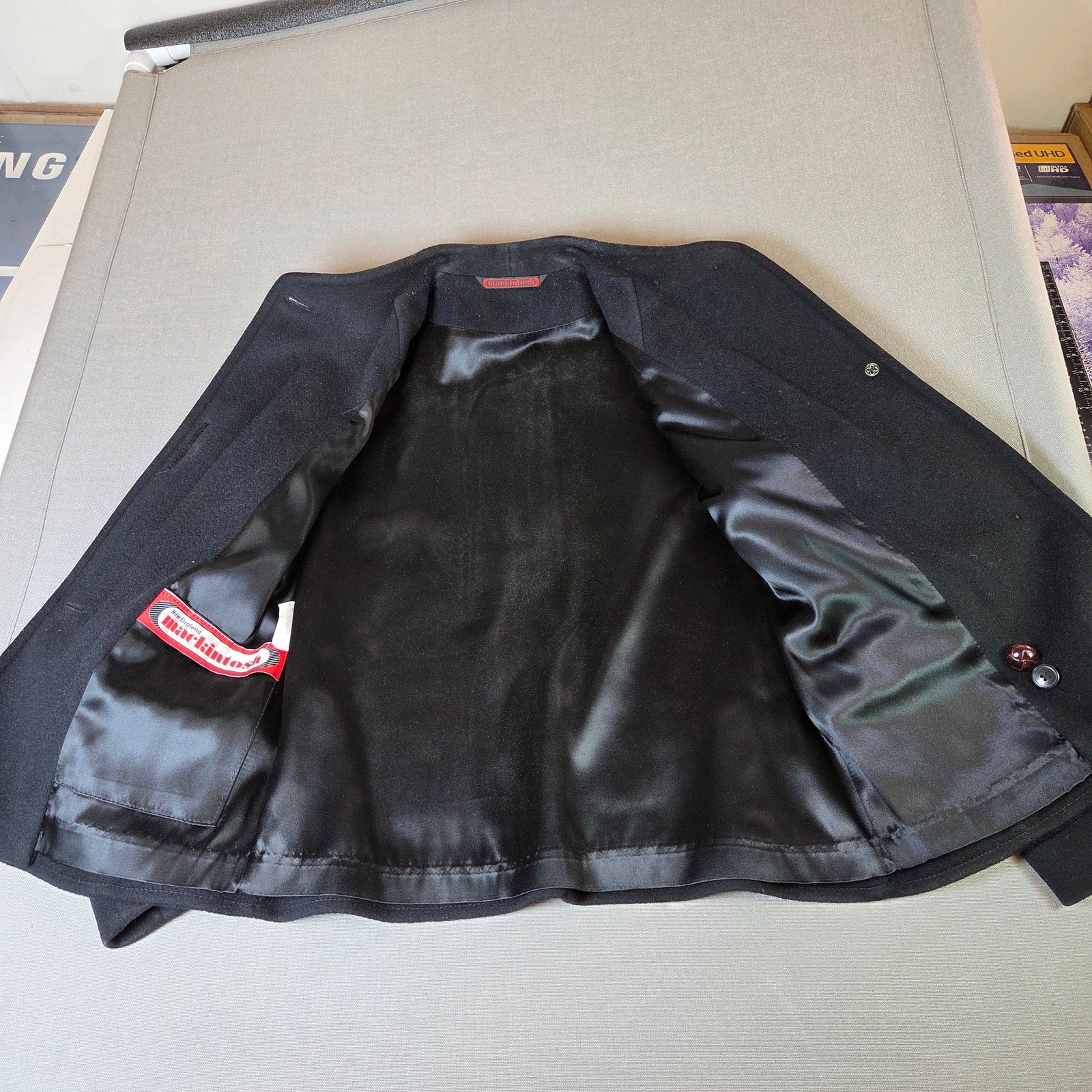 Mackintosh Vintage Wool Jacket Womens 8 USA Made Union ILGWU