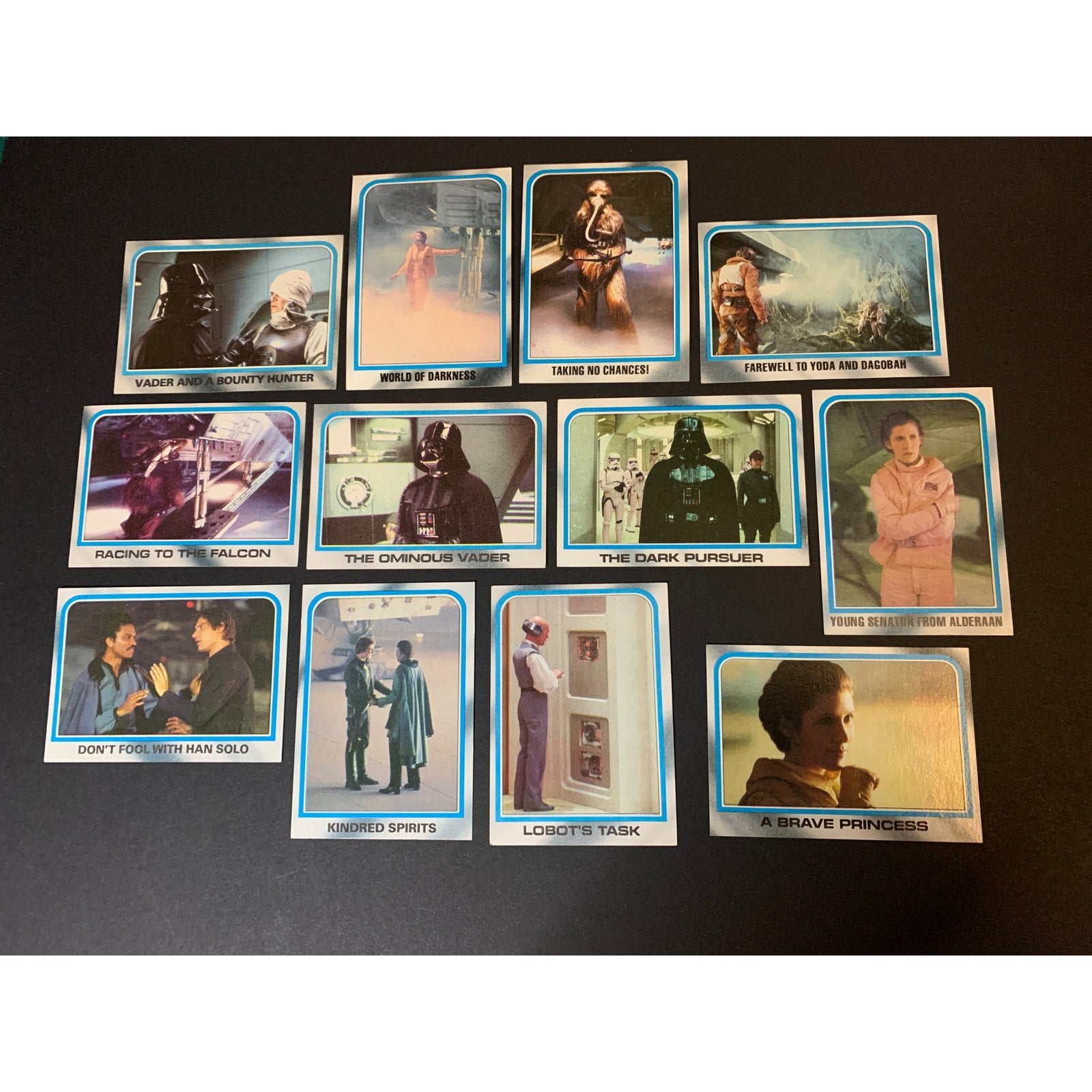 1980 Topps Empire Strikes Back Series 2 Complete Card Set