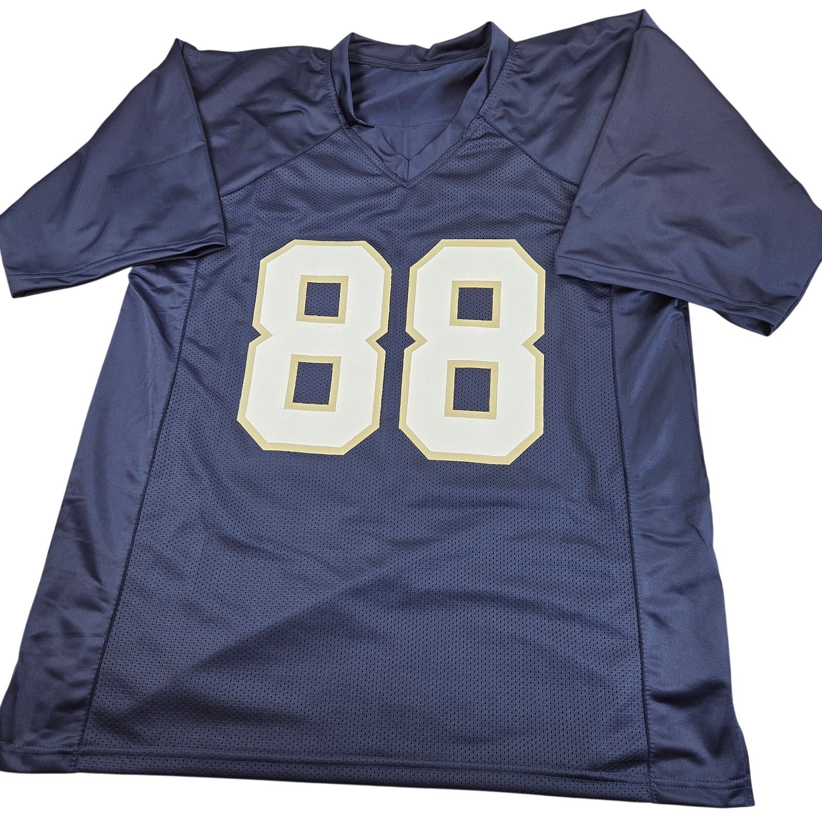 Notre Dame 1988 National Champions Team Signed Jersey 10 Autos BAS Witness