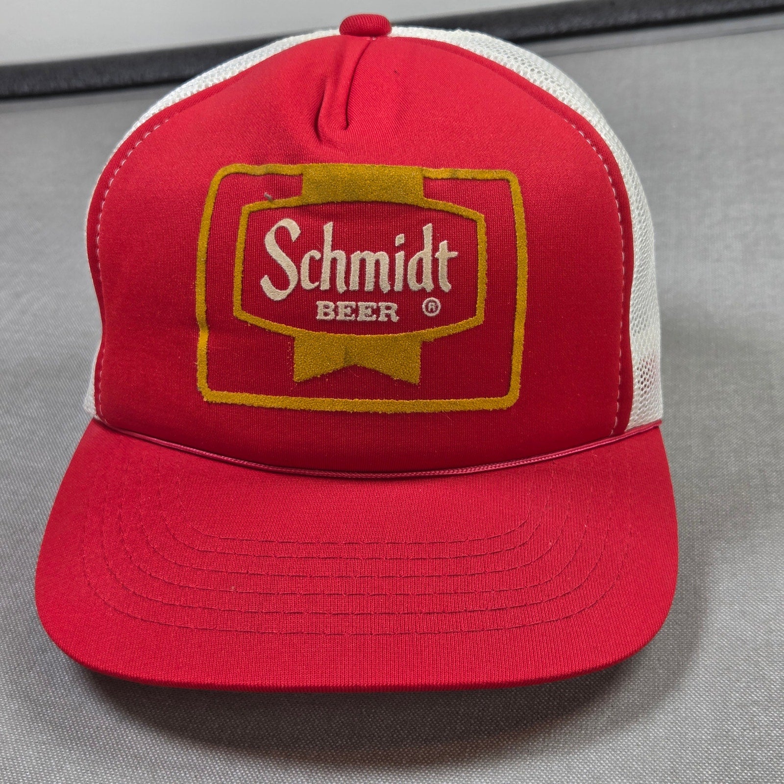 Schmidt Beer Vintage YoungAn Mesh Trucker Hat Snapback Made Korea OSFA
