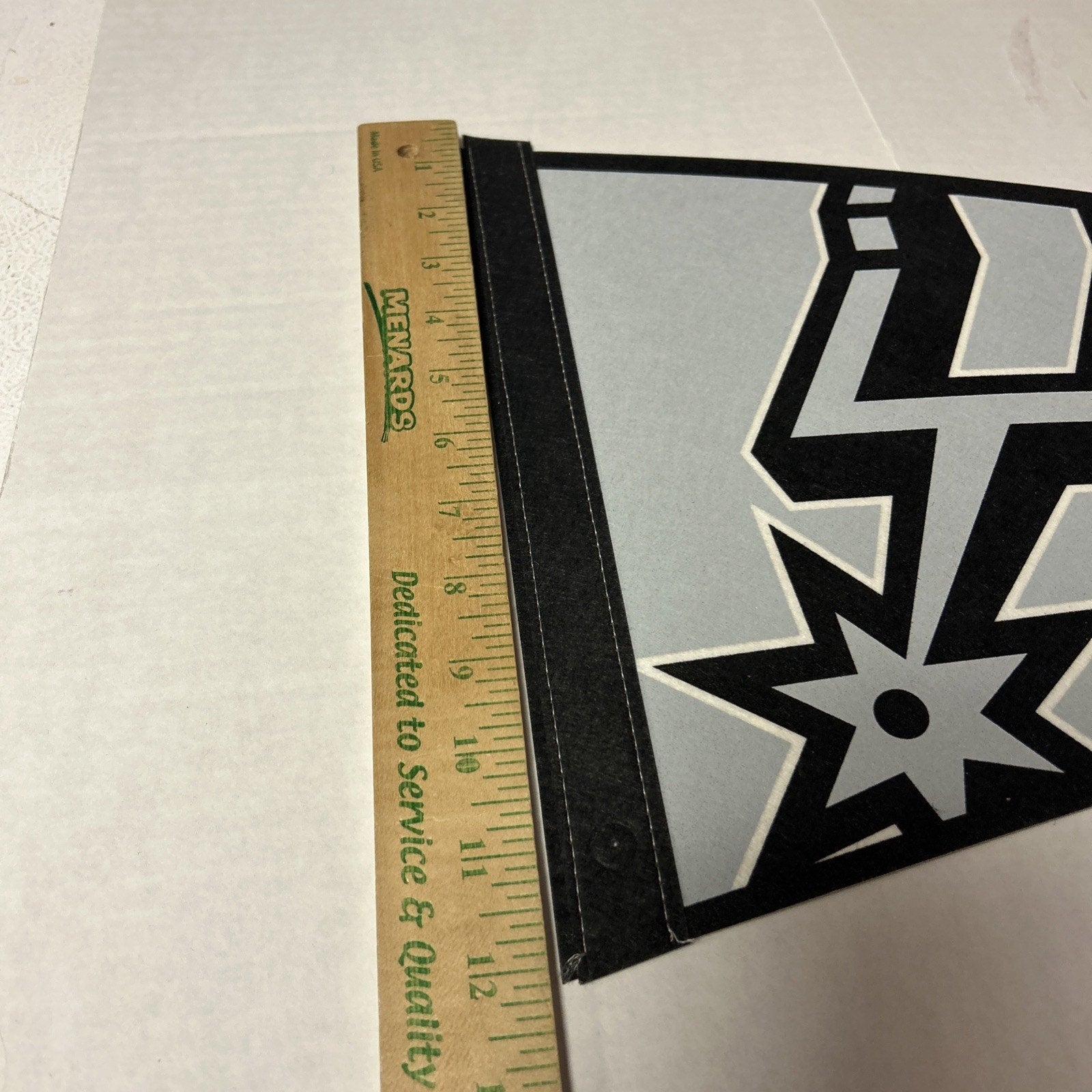 New San Antonio Spurs NBA 12" X 30" Wincraft Felt Pennant