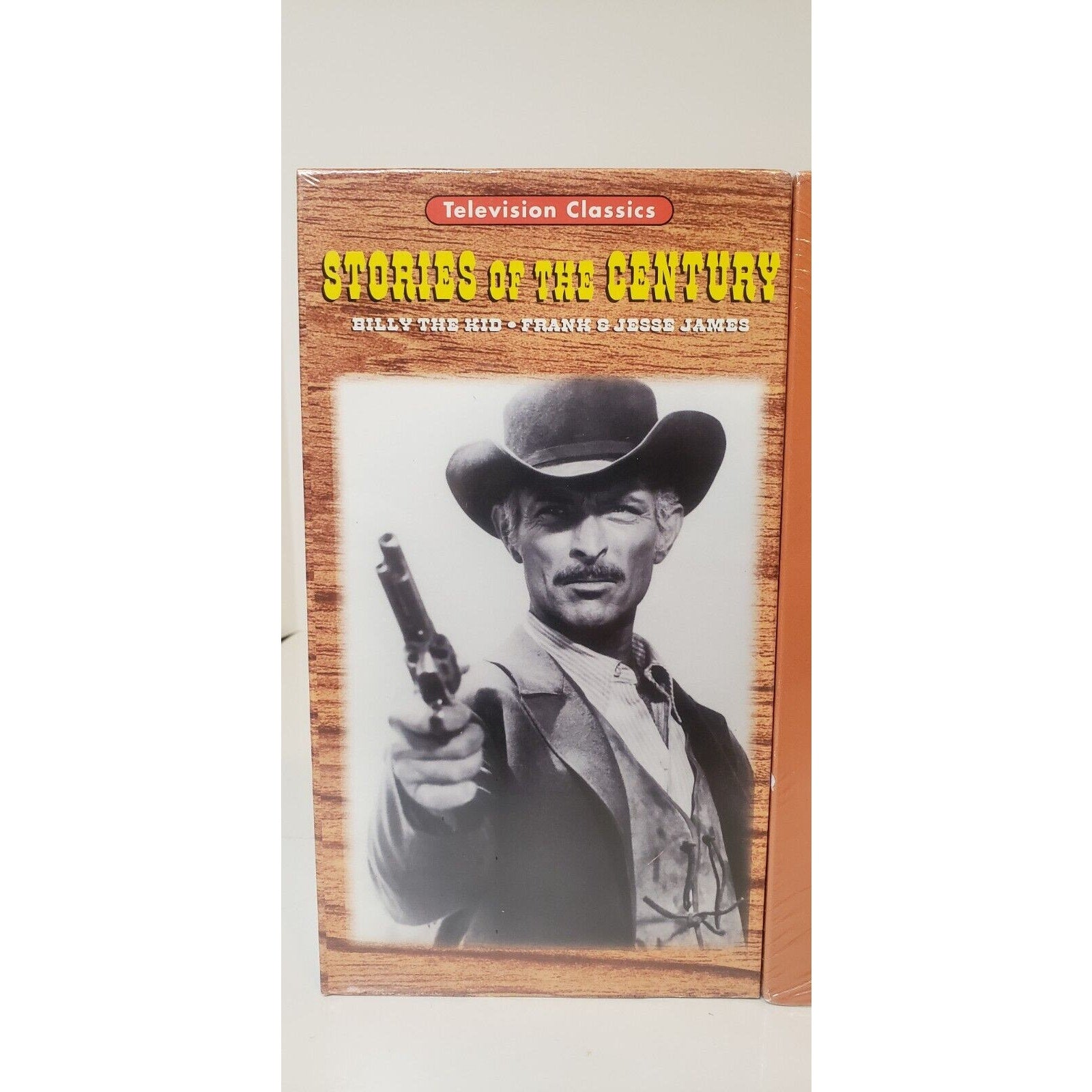 VHS New Lot of 2 - Jesse James Billy the Kid - Legends & Stories of the Century