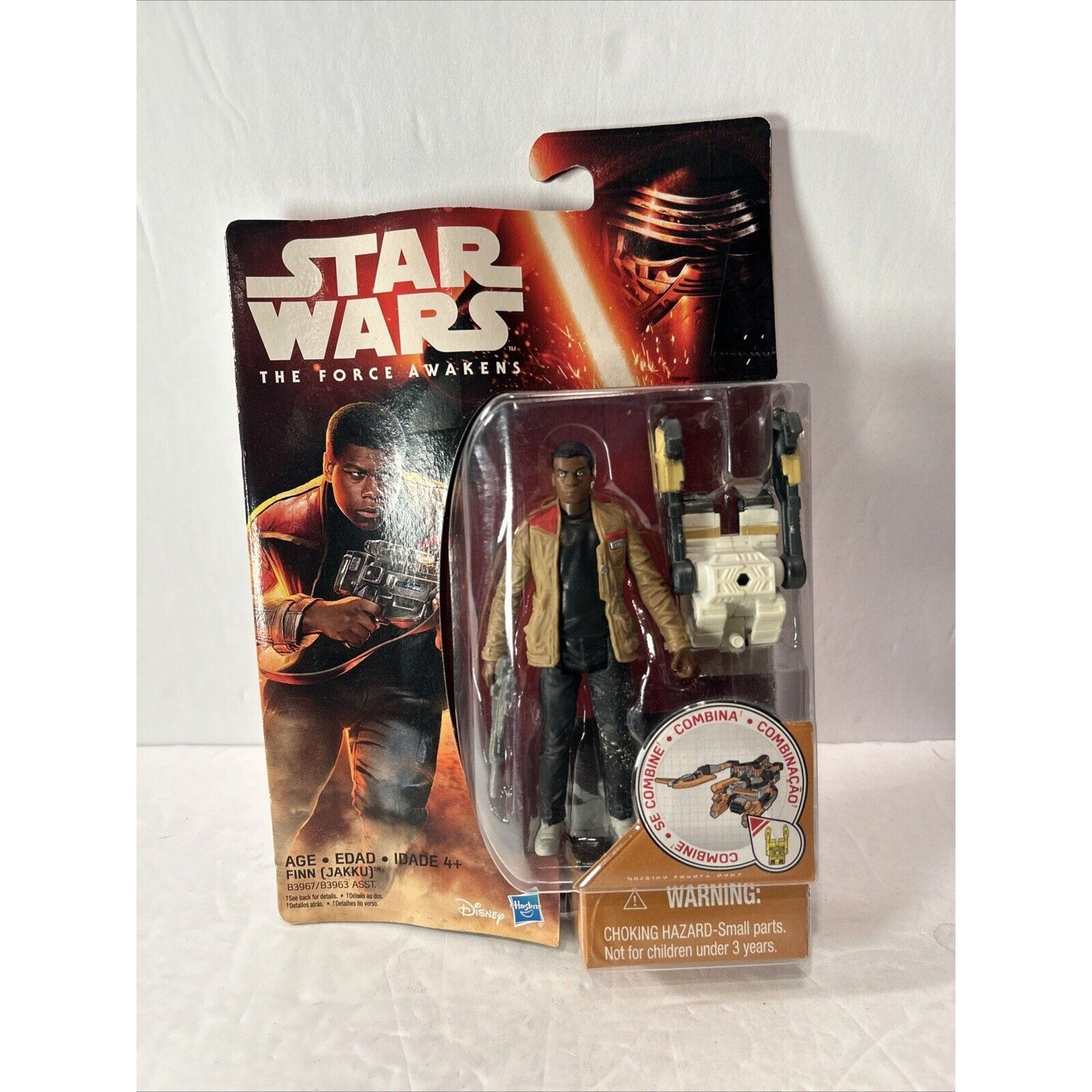 Star Wars 2015 The Force Awakens - Lot of 2 - Rey and Finn