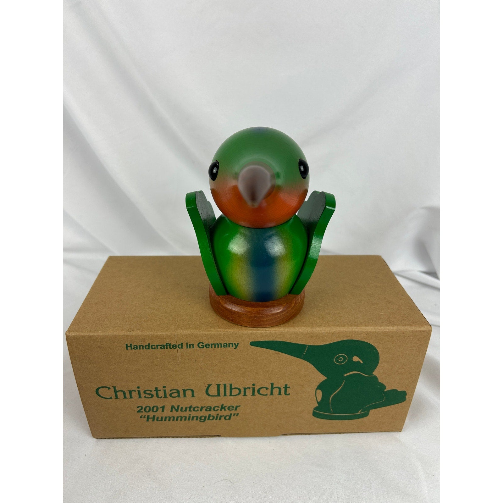 Christian Ulbricht Hummingbird Nutcracker 2001 Signed Limited Germany w Box