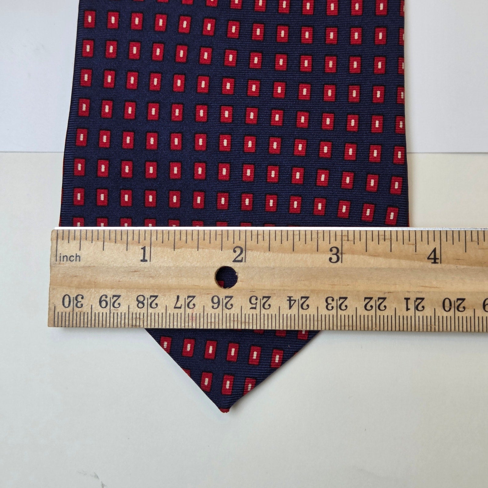 Tommy Hilfiger Silk Tie Lot 3 USA 3.75" Classic Designer Bundle Contrast Tips