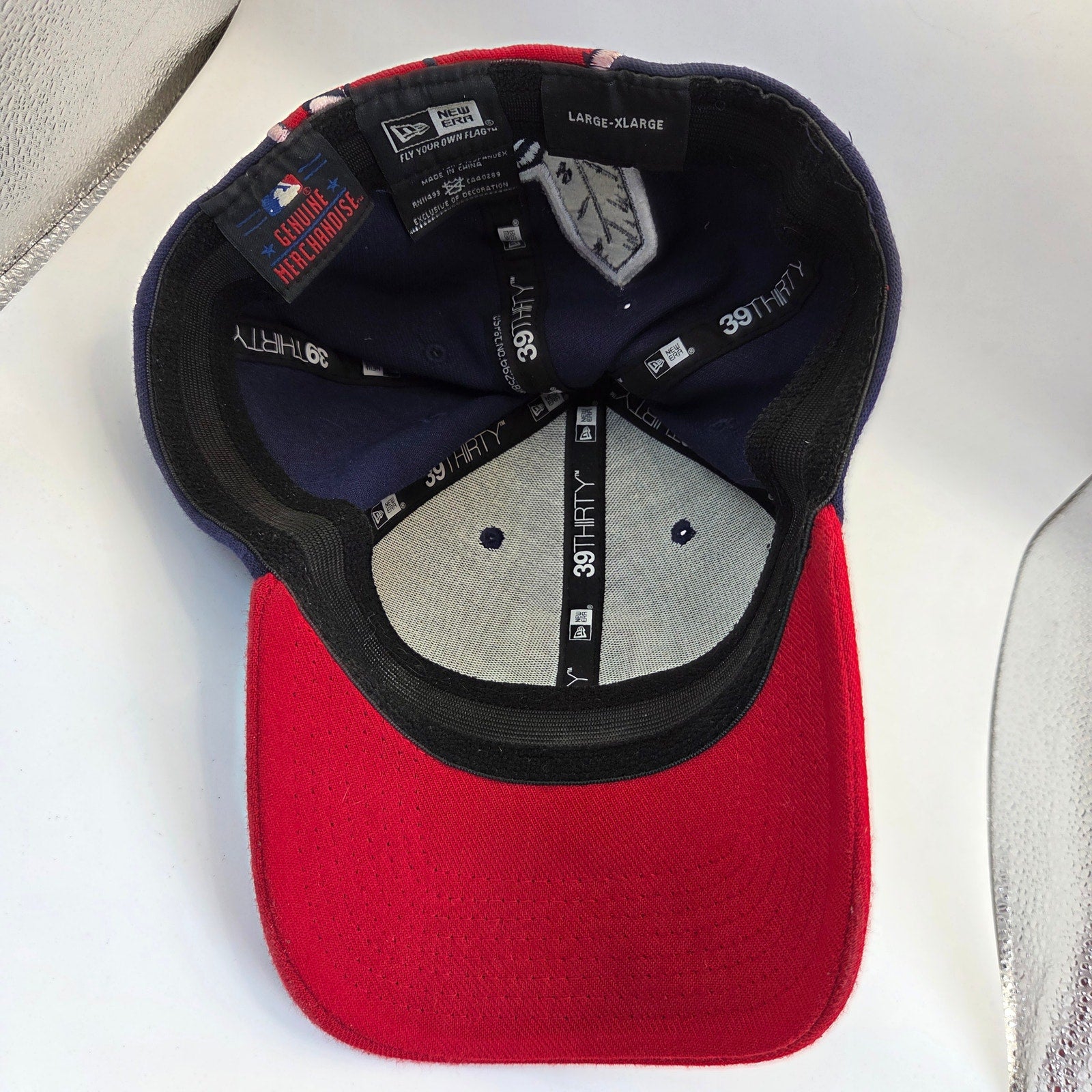 Rare Discontinued New Era Logo Elements Cleveland Indians Chief Wahoo L/XL Hat