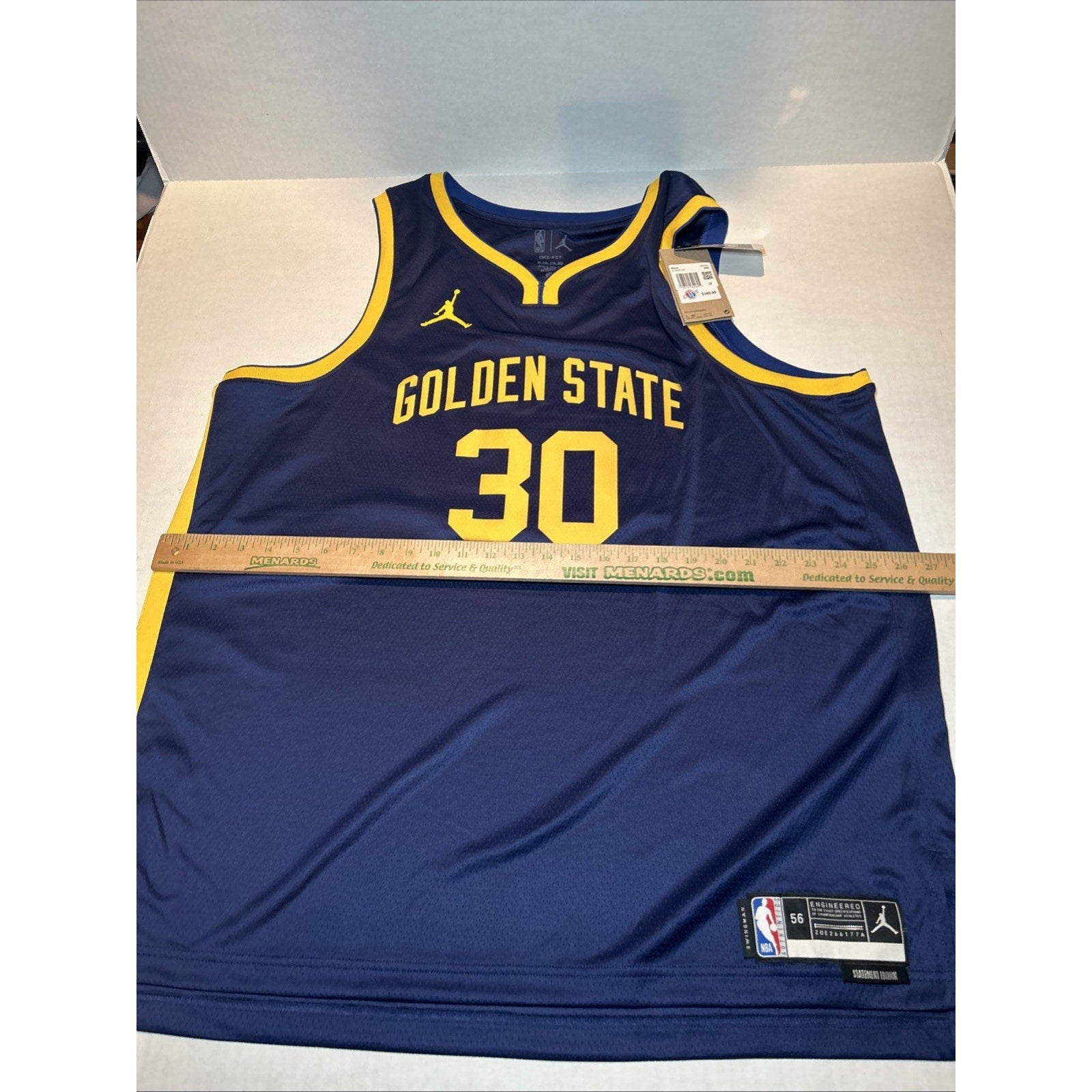 Stephen Curry #30 Golden State Warriors Nike Dri-Fit Basketball Jersey Size 2XL