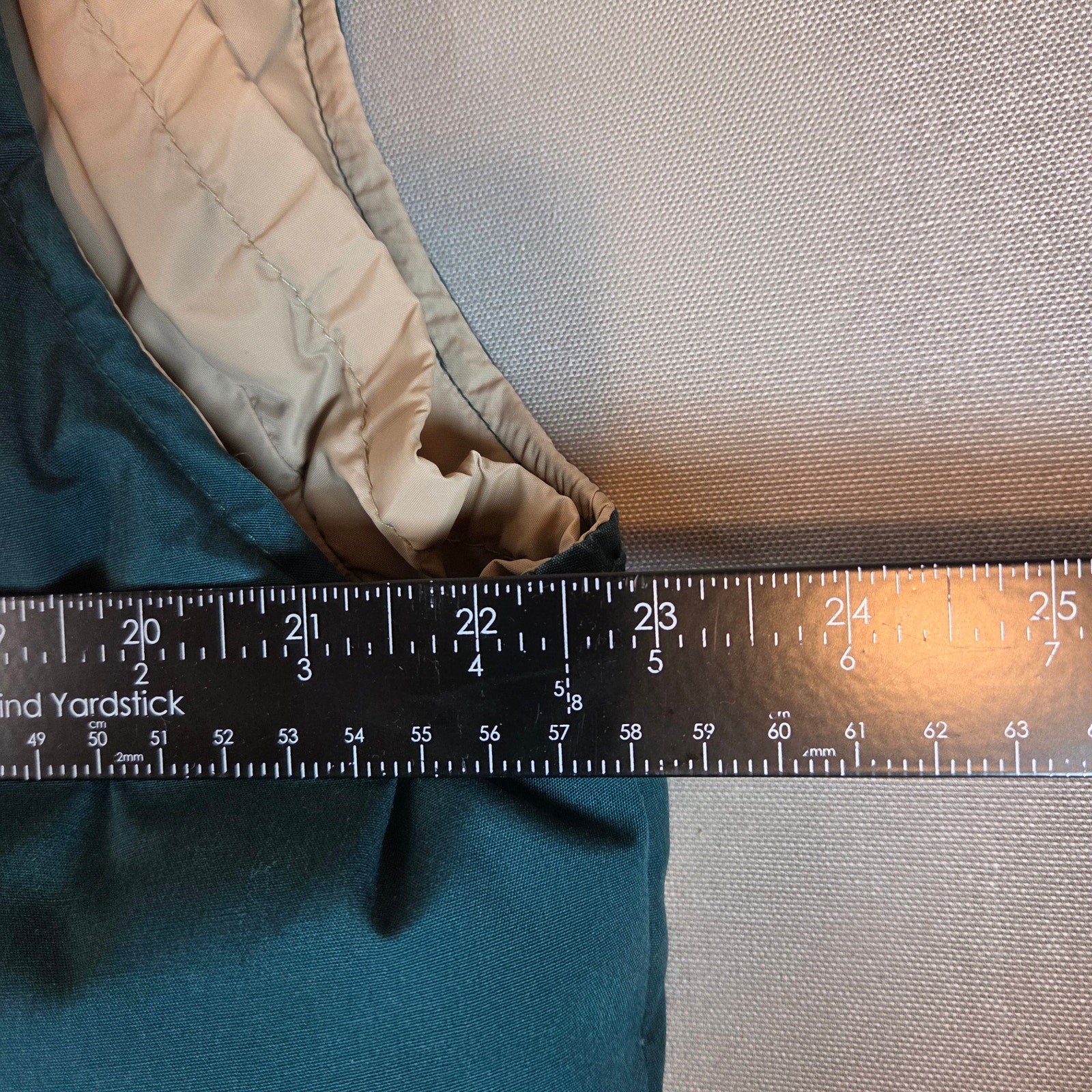 Vintage Eddie Bauer Goose Down Vest XL Made in USA Green Expedition 70s 80s