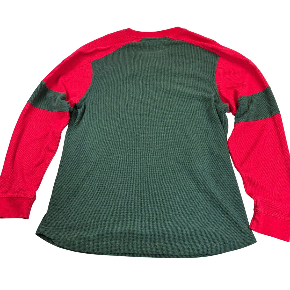 G-III Minnesota Wild NHL Lace Up Thermal Waffle Shirt Mens XL Long Sleeve
