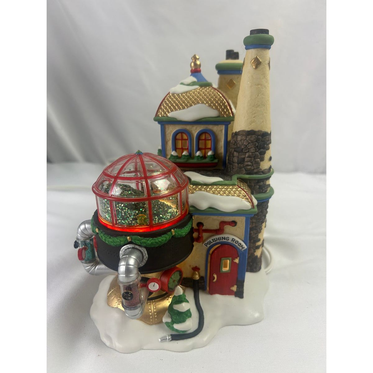 Department 56 Twinkle Brite Glitter Factory 56738 North Pole Series Retired