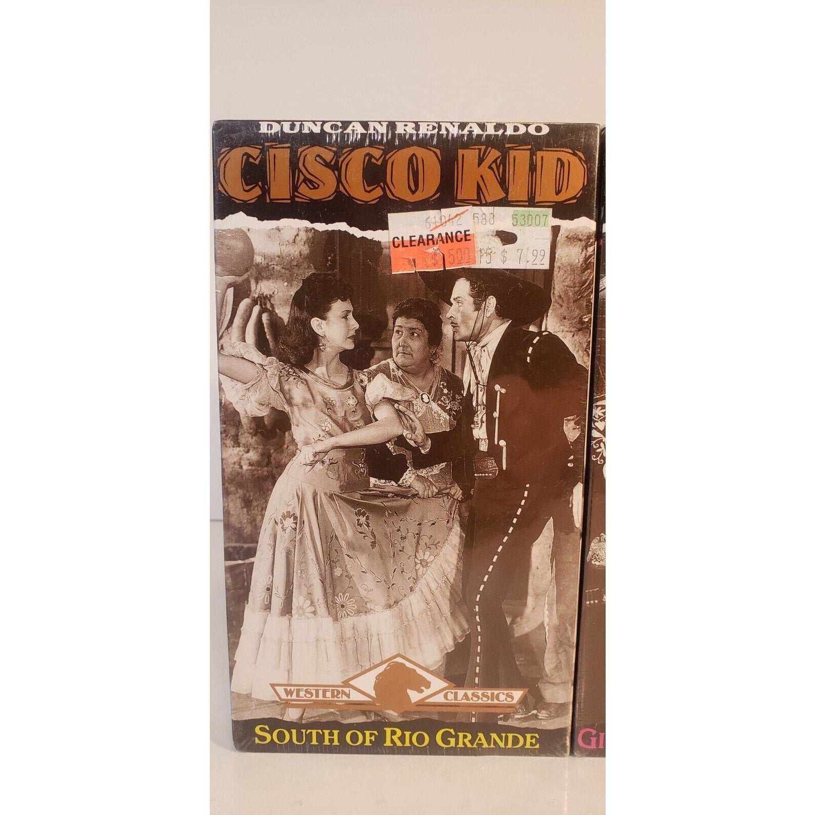 Cisco Kid VHS New Lot of 2 - South of Rio Grande/Girl From San Lorenzo