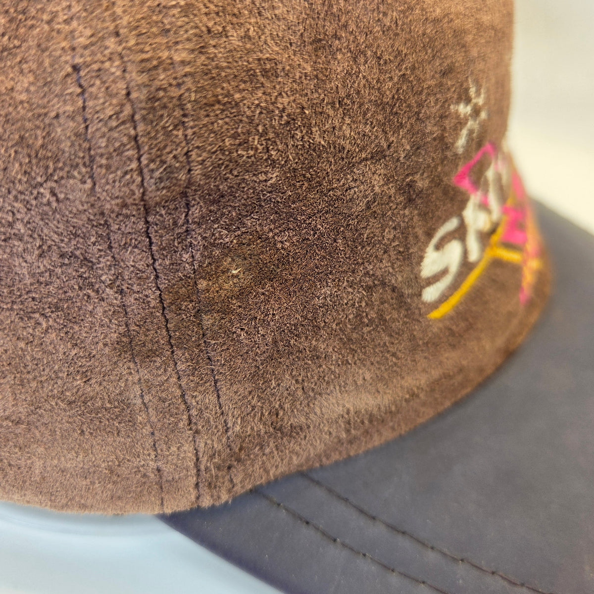 Ski-Doo Rotax Bombardier Leather Strapback Hat Cap Canada Made Vintage