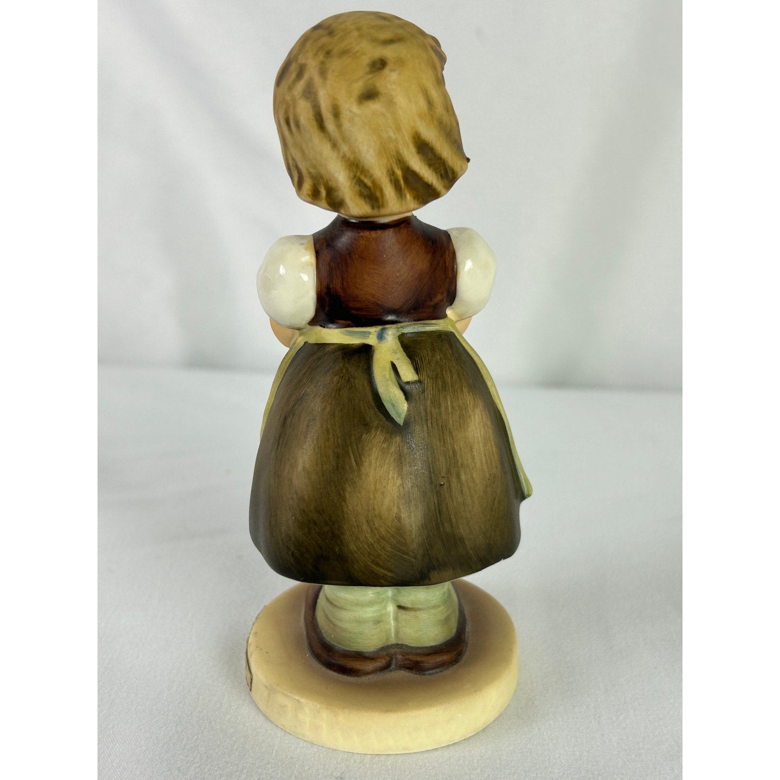 Goebel For Mother Figurine W Germany Girl With Flowers Statue