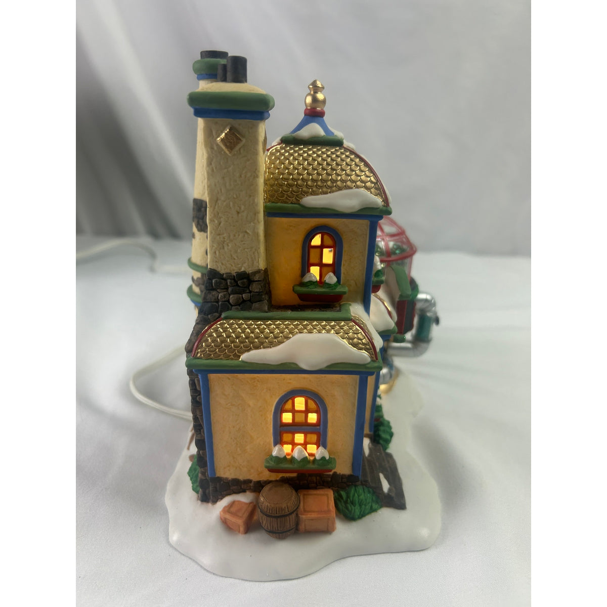 Department 56 Twinkle Brite Glitter Factory 56738 North Pole Series Retired