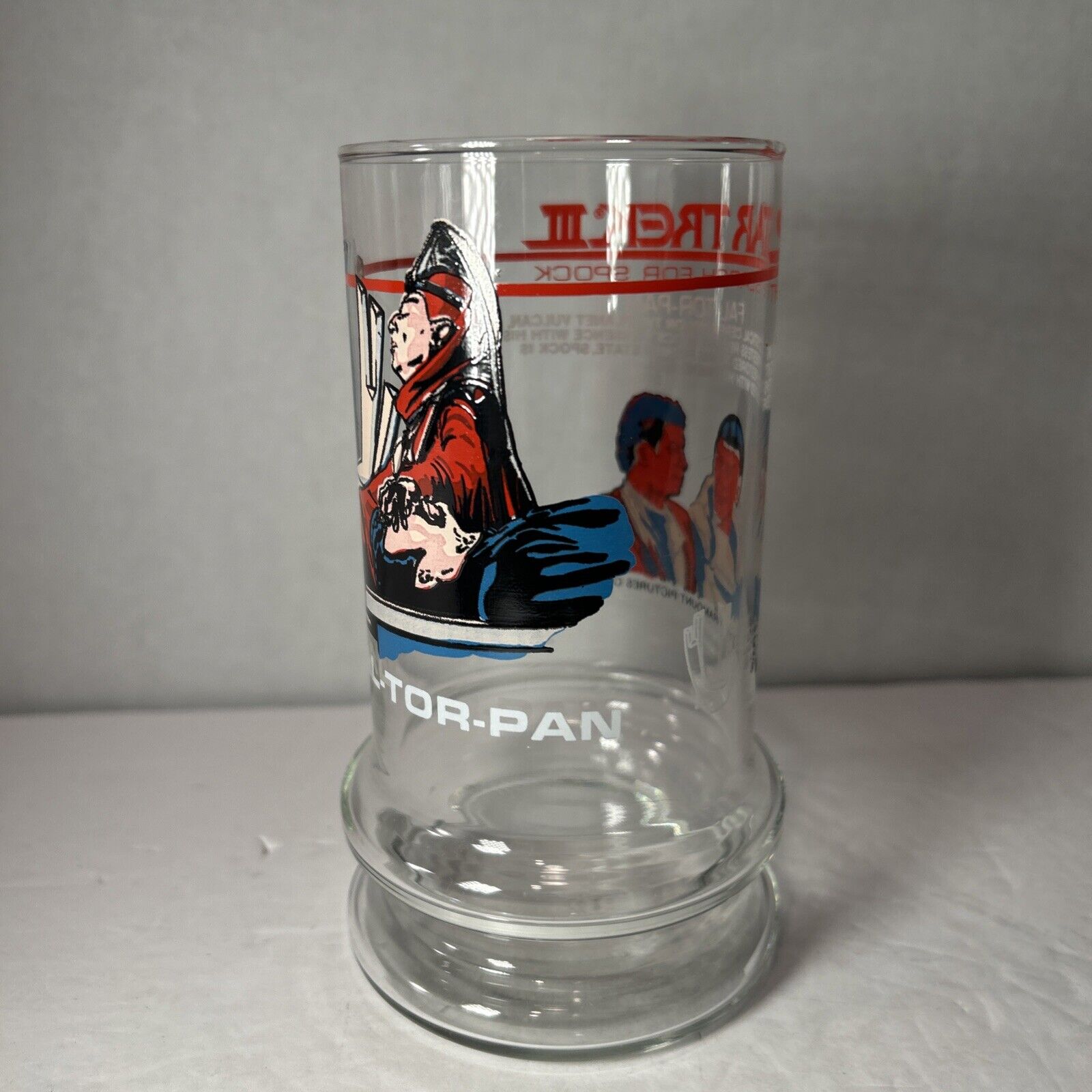 Star Trek III Search For Spock Fal-Tor-Pan Taco Bell Collector Glass 1984 Print