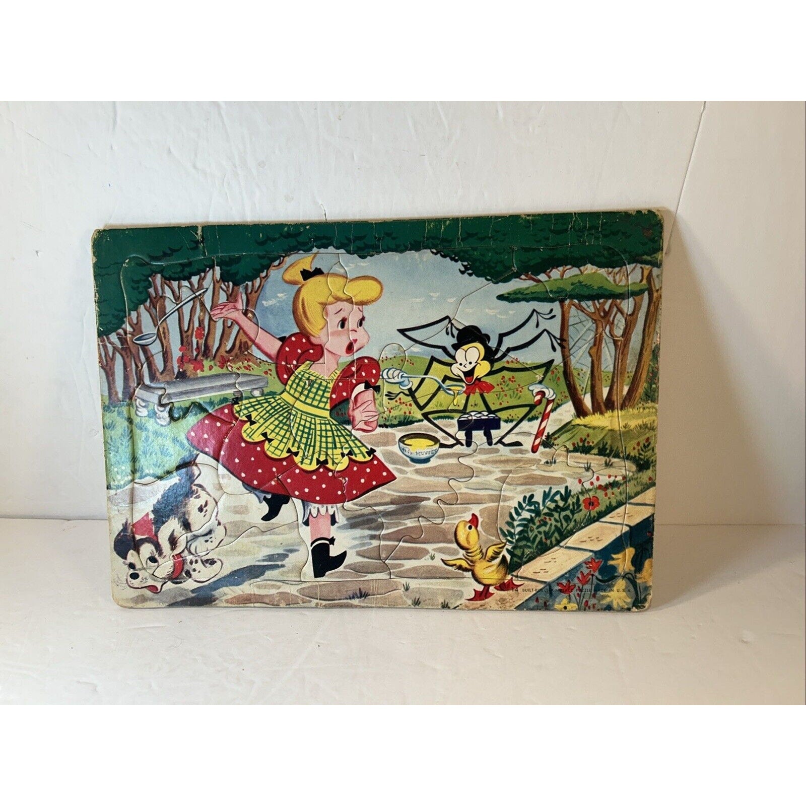 Lot Of 9 Kids Puzzles Vintage & other