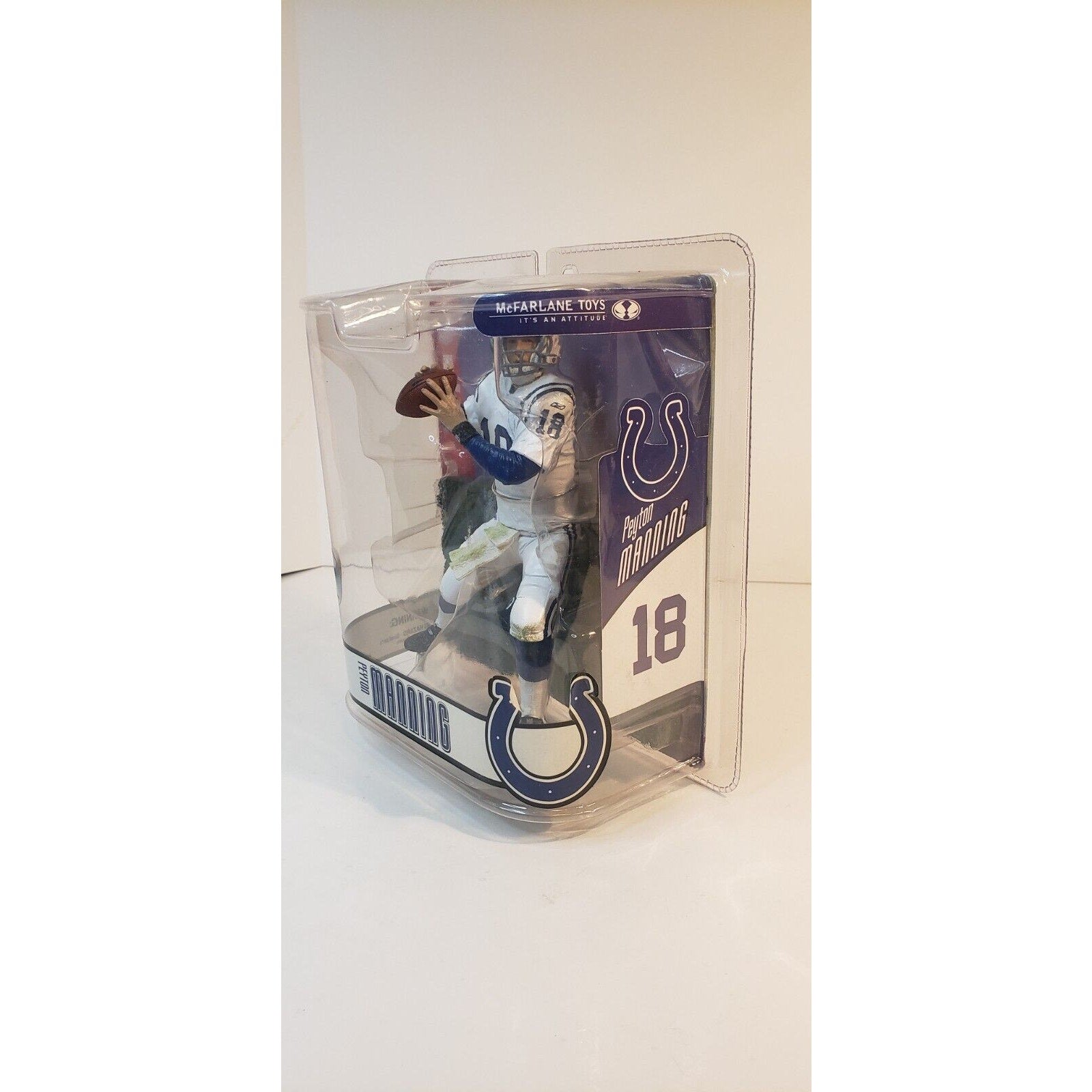 Peyton Manning McFarlane Series 15 Colts NFL White Jersey NEW