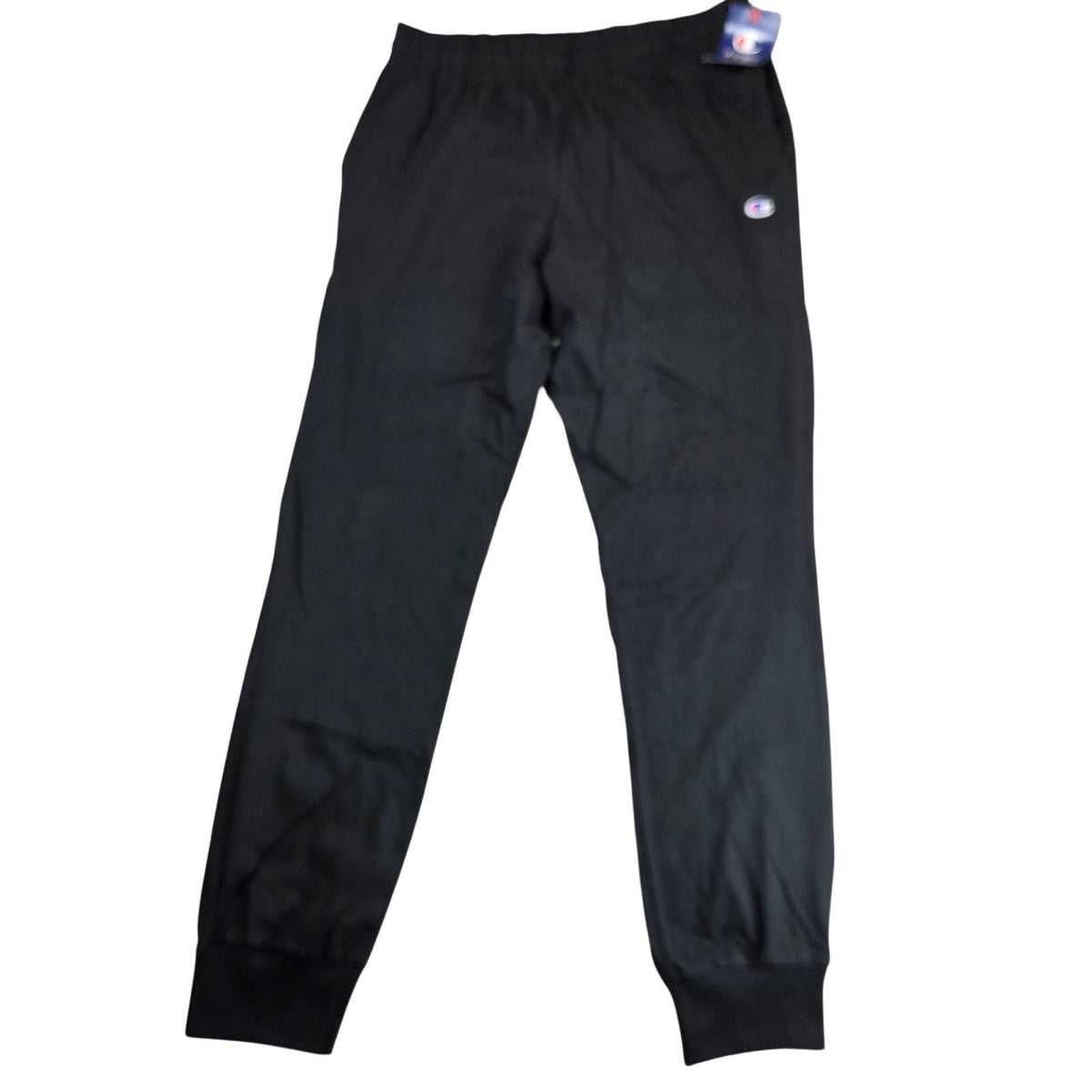 Champion Men's Classic Jersey Jogger Pants Black Cotton P7308 NWT Size Large