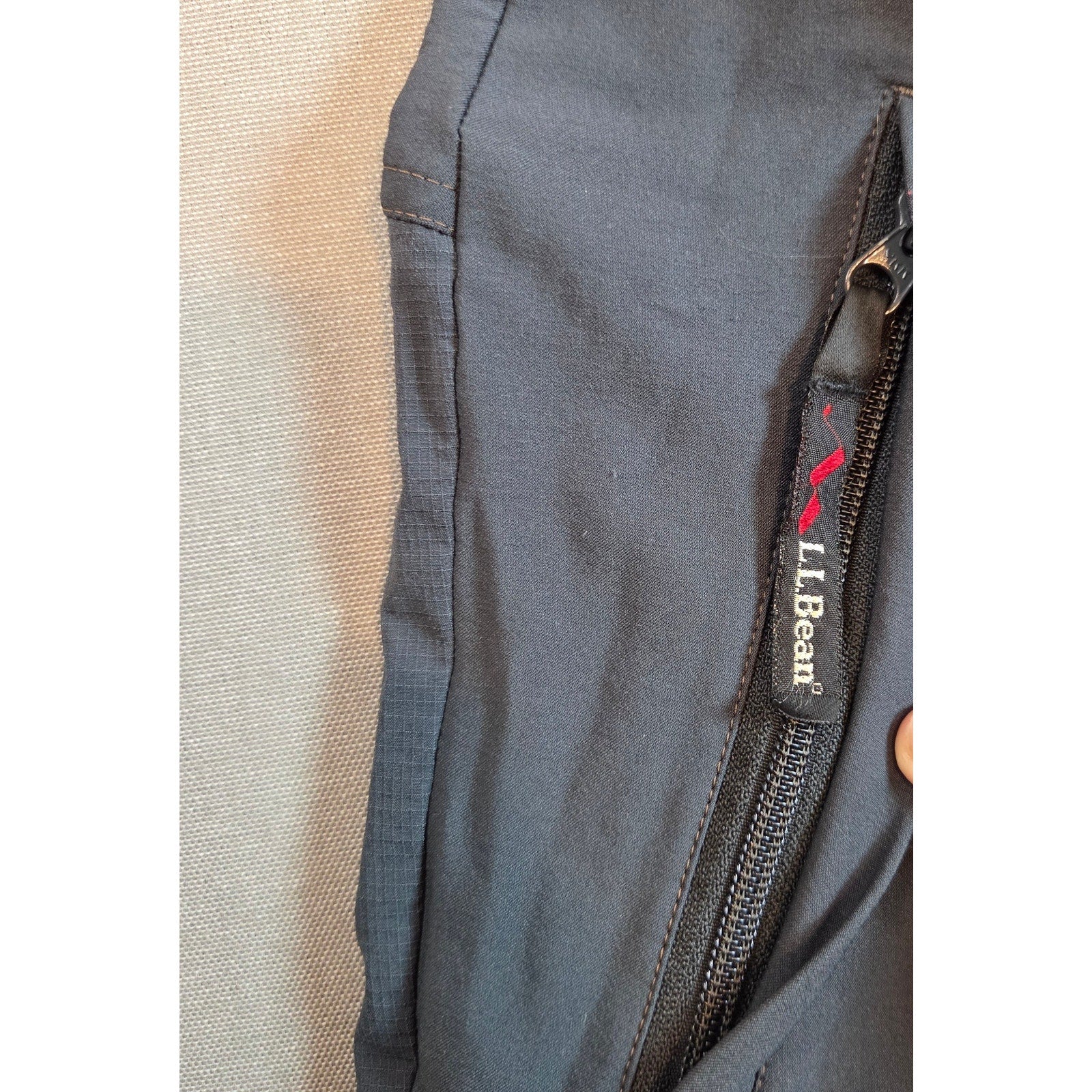 LL Bean Schoeller Dryskin Outdoor Hiking Pants Men’s XL Regular Gray Nylon
