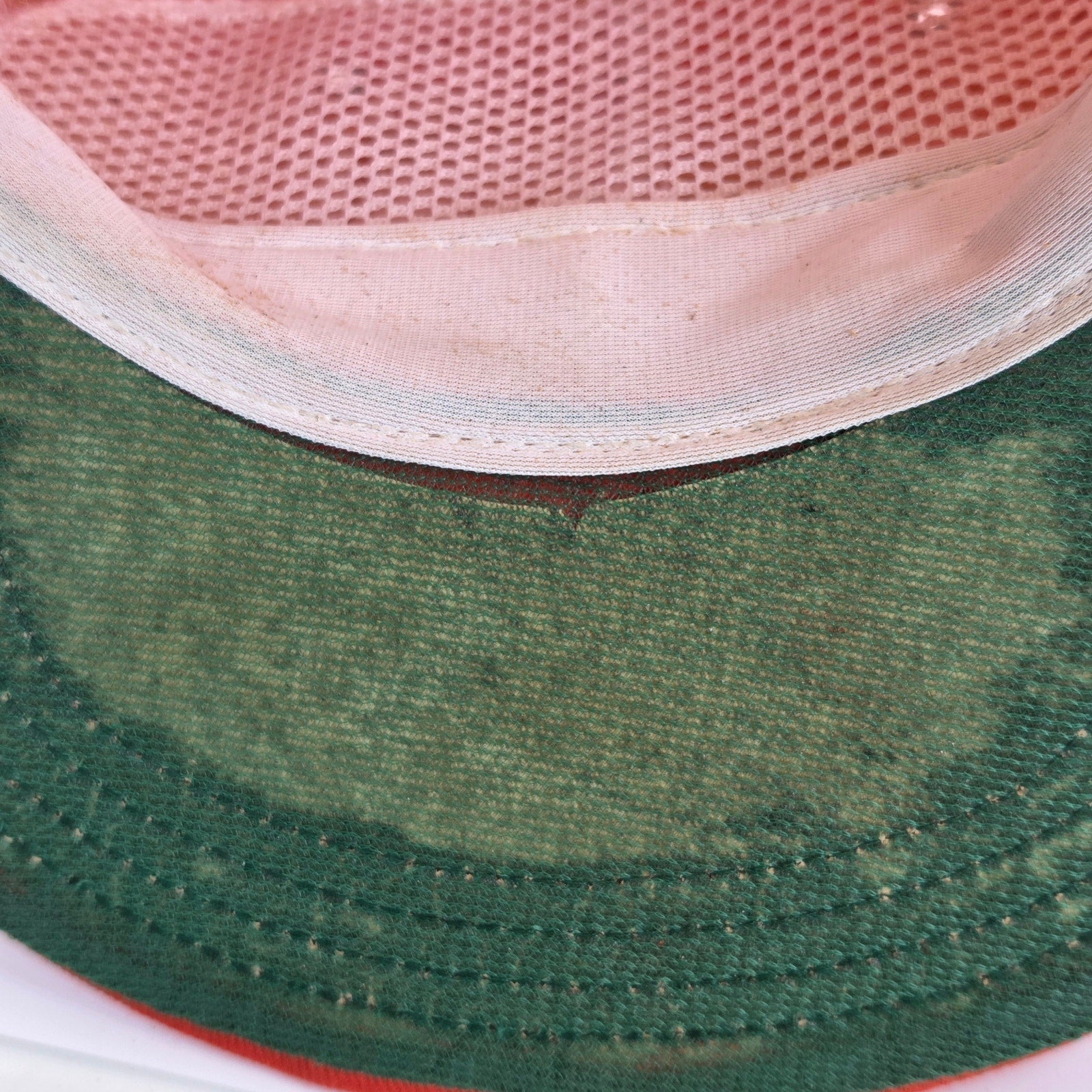 Vintage C&D Batteries Rope Snapback Hat Made USA Orange Advertising Cap OSFA