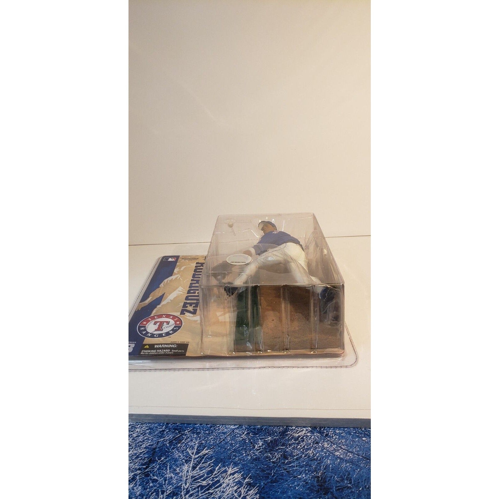 Alex Rodriguez McFarlane Series 8 2004 Texas Rangers Blue Uniform NEW