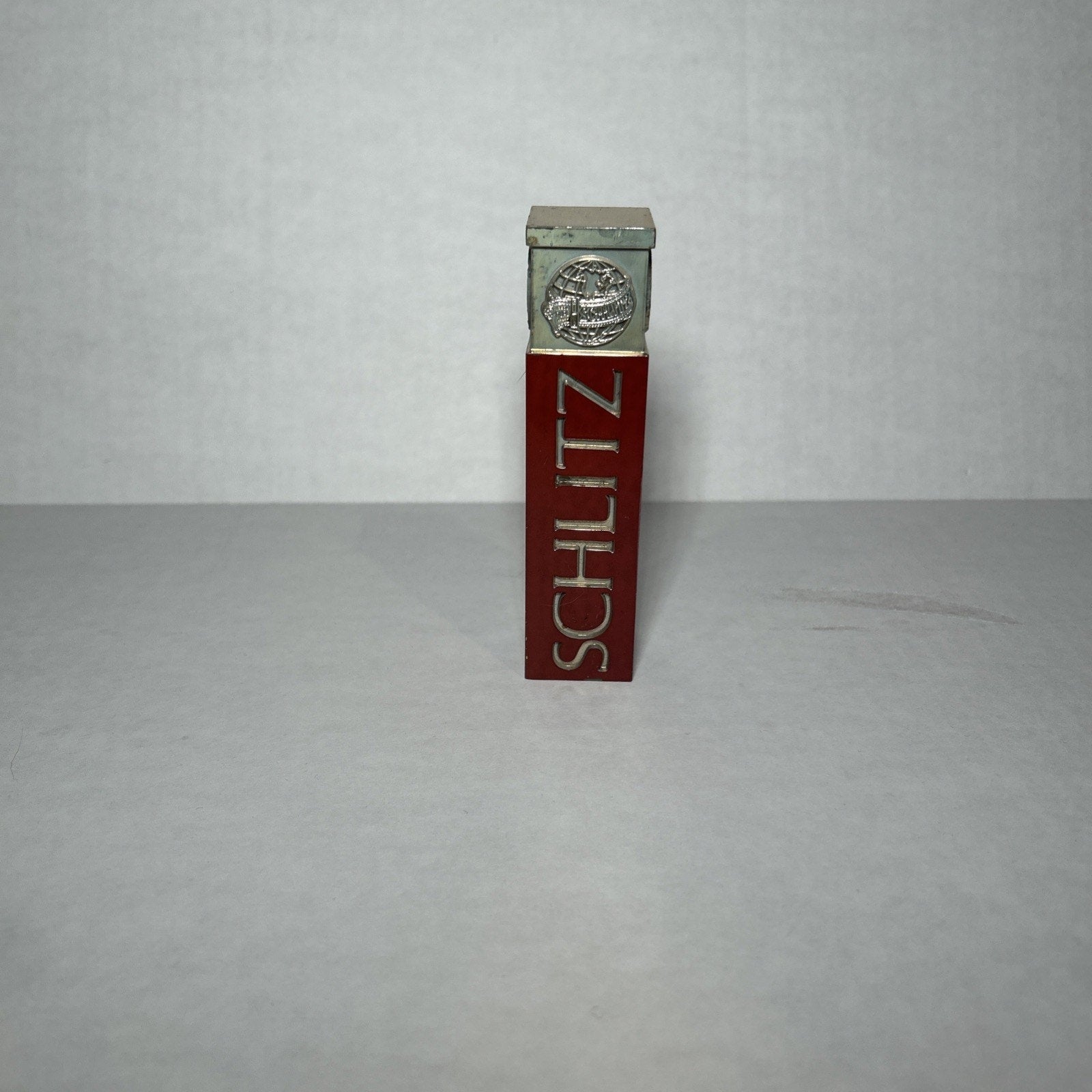 Vintage Schlitz 4-sided Beer Tap Handle made of Plastic 4.5" tall