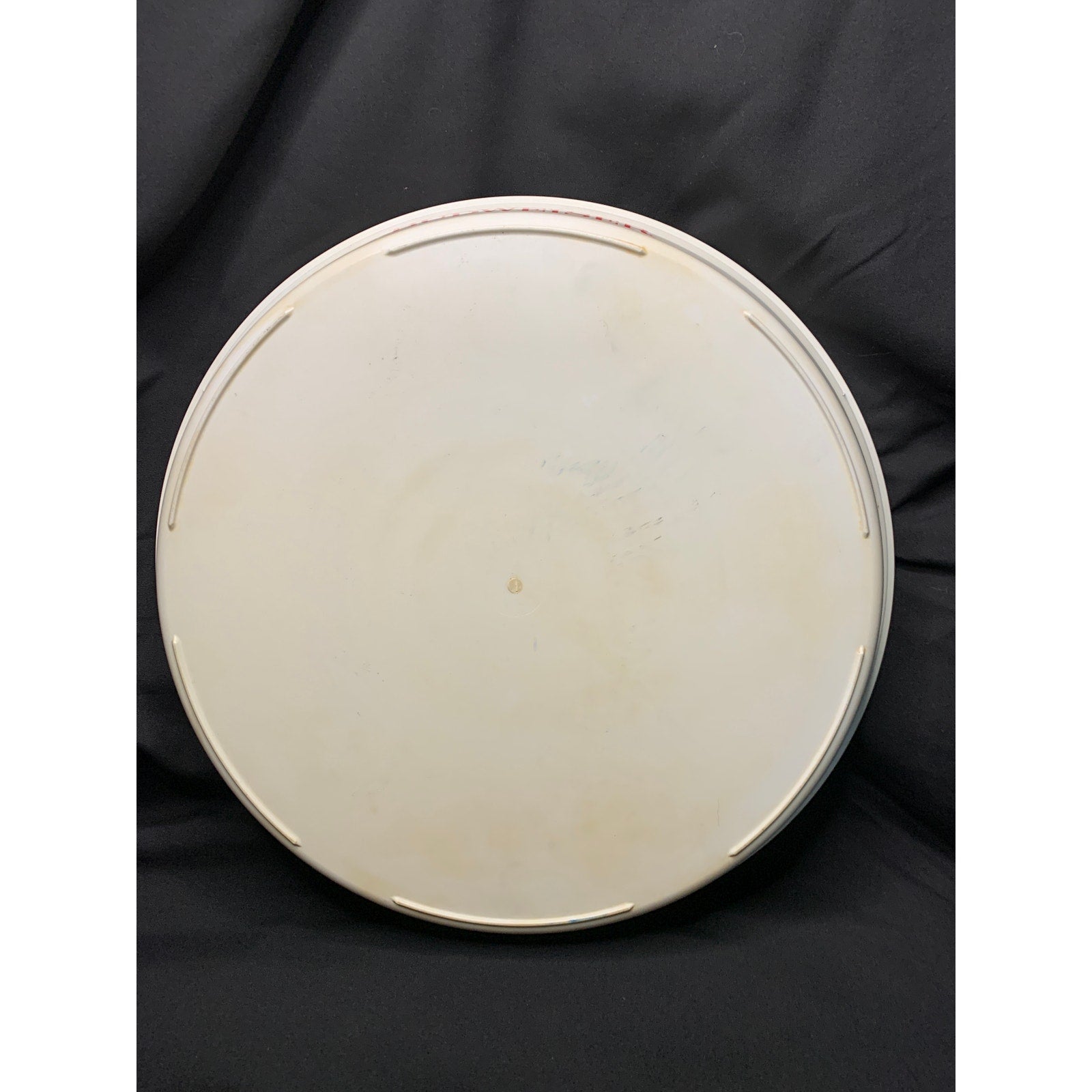 Vintage Budweiser 13" Round Plastic Serving Tray Beer Label Barware