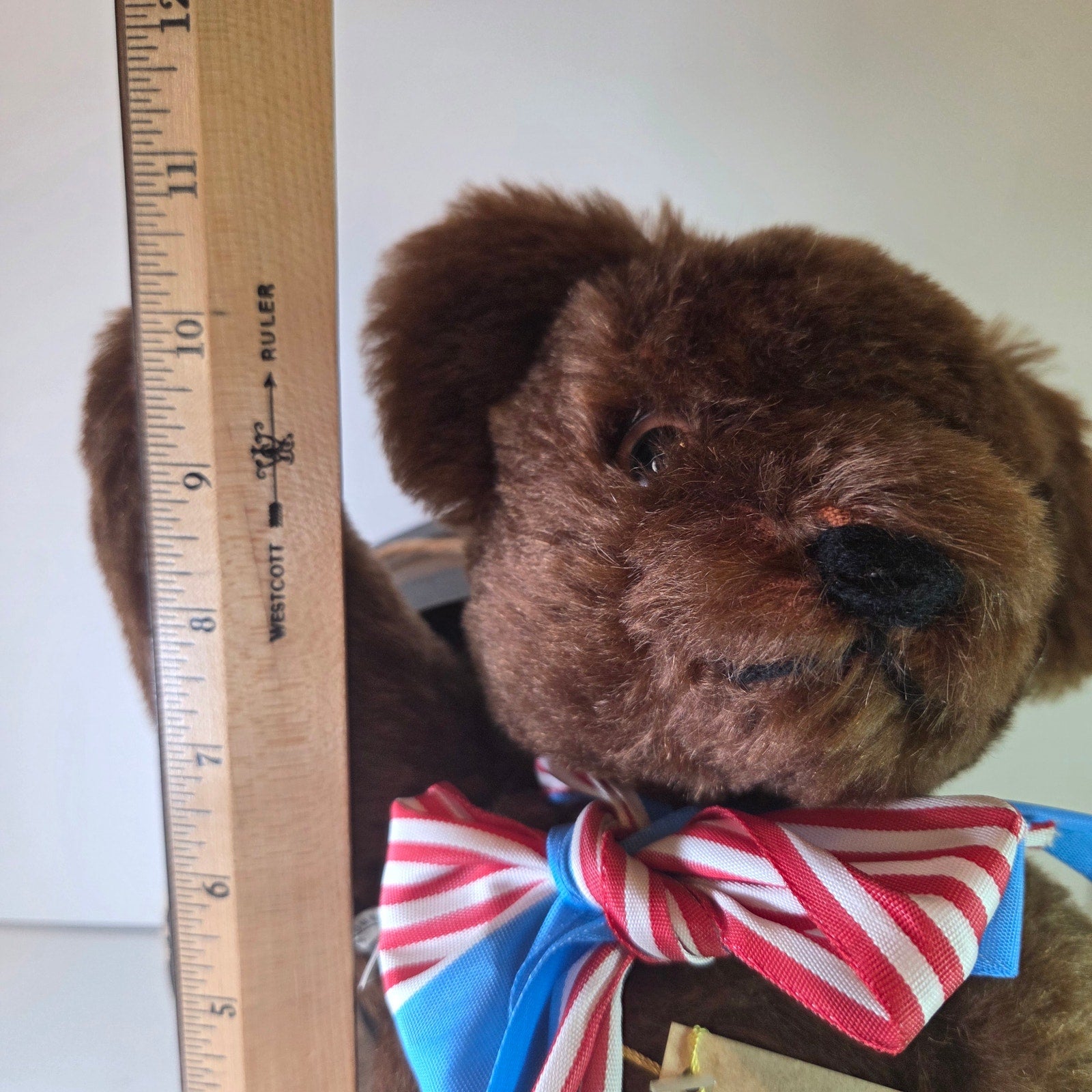 Hermann Mohair Teddy Bear for America 1492-1992 LE 23/250 w/COA & Drum